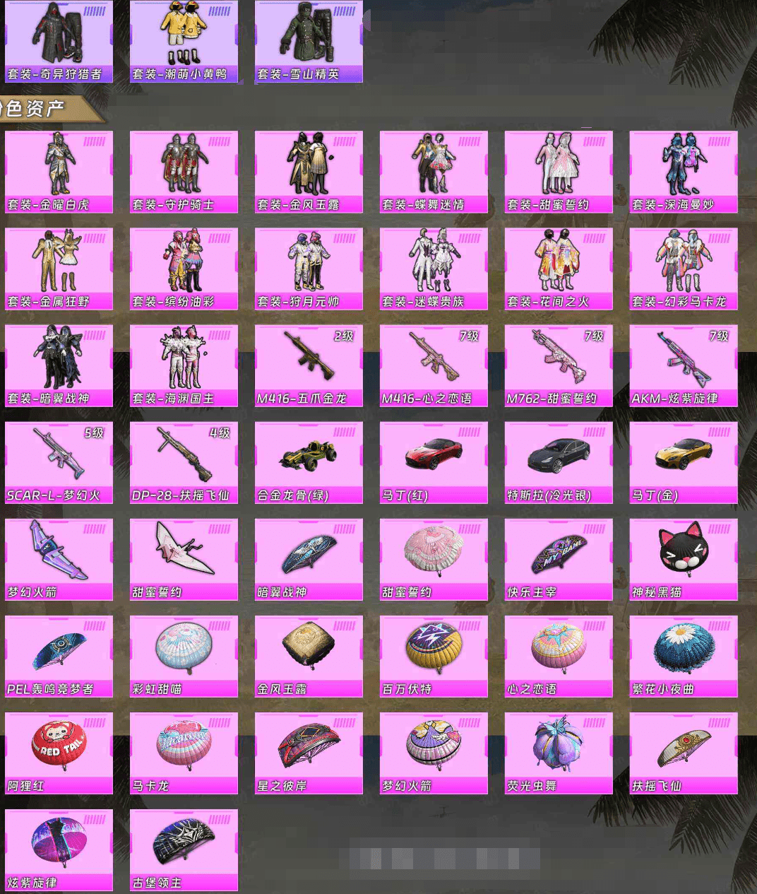 HPCMW3421598和平精英账号详情图3 HPCMW3421598和平精英账号详情图3