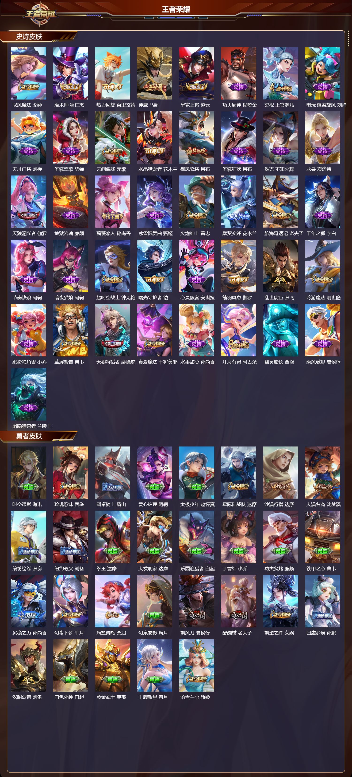 WZCMW3310580王者荣耀账号详情图3 WZCMW3310580王者荣耀账号详情图3