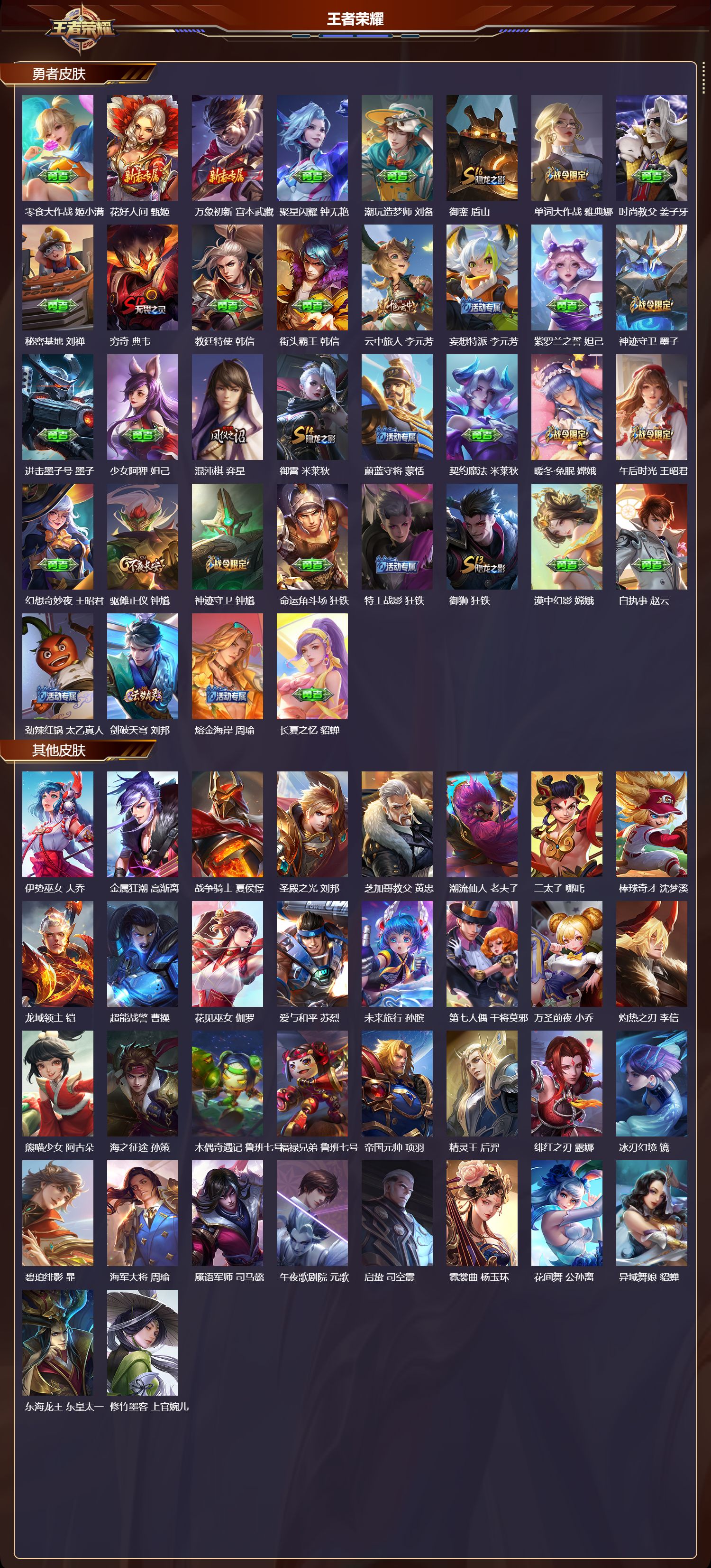 WZCMW3310580王者荣耀账号详情图5 WZCMW3310580王者荣耀账号详情图5