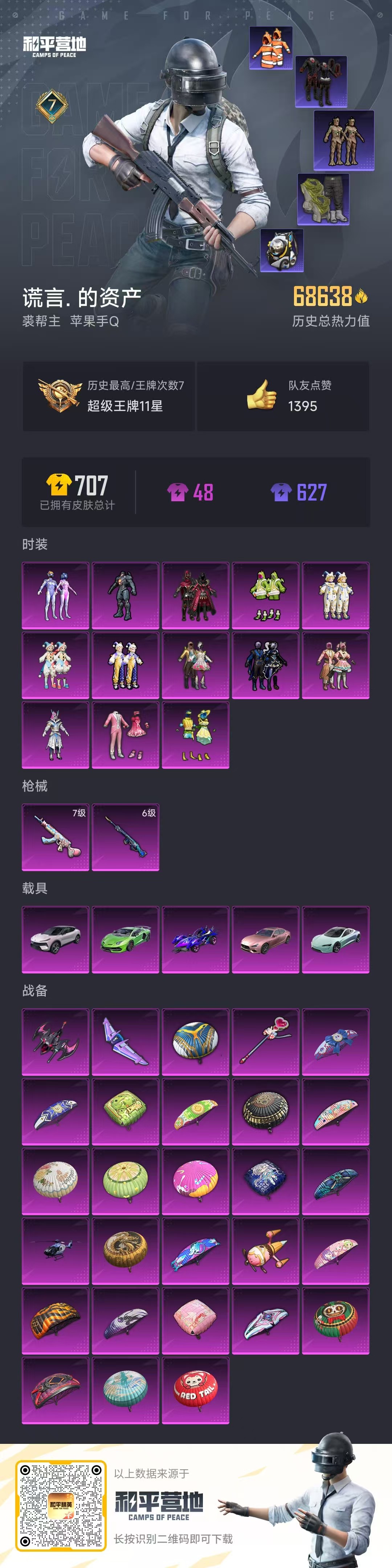 HPCMW3282826和平精英账号详情图5 HPCMW3282826和平精英账号详情图5