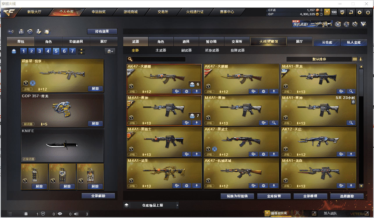 CFCMW371489穿越火线账号详情图3 CFCMW371489穿越火线账号详情图3