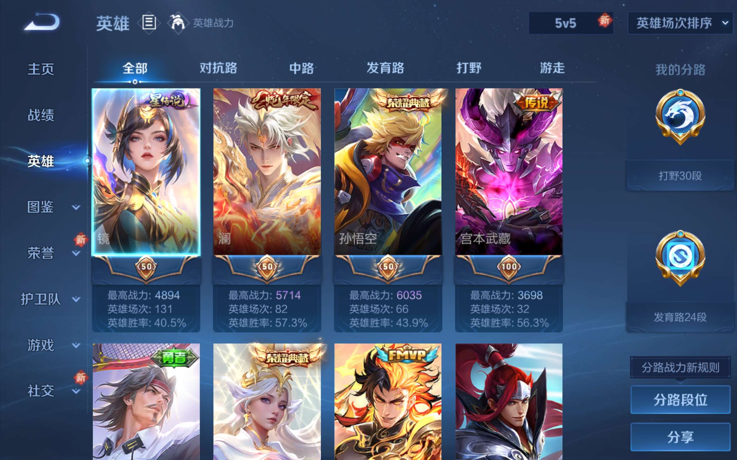 WZCMW3349171王者荣耀账号详情图2