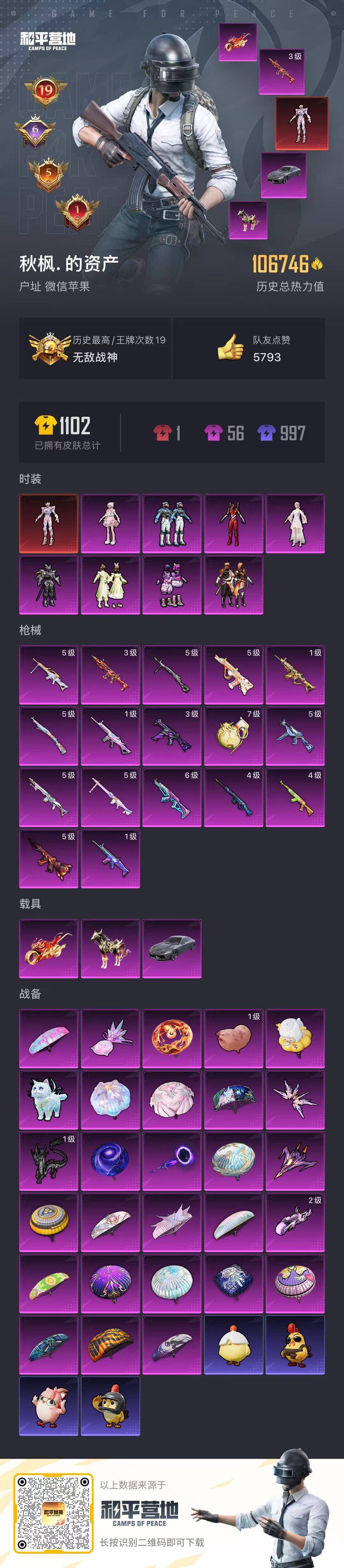 HPYD3376850和平精英账号详情图2 HPYD3376850和平精英账号详情图2