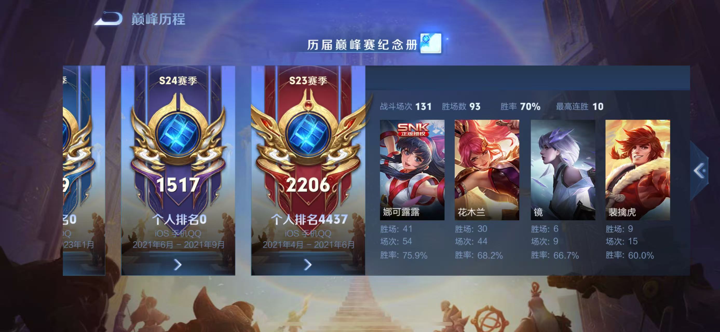 WZCMW3446272王者荣耀账号详情图4