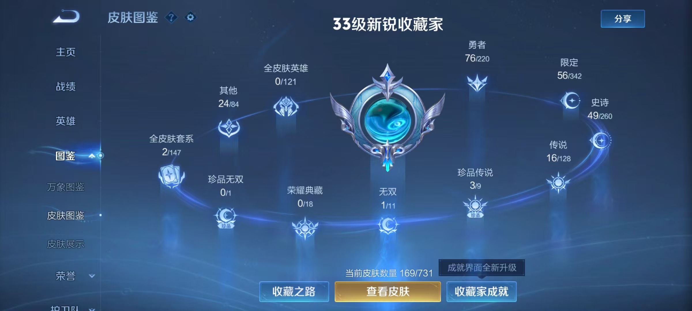 WZCMW3446217王者荣耀账号详情图5