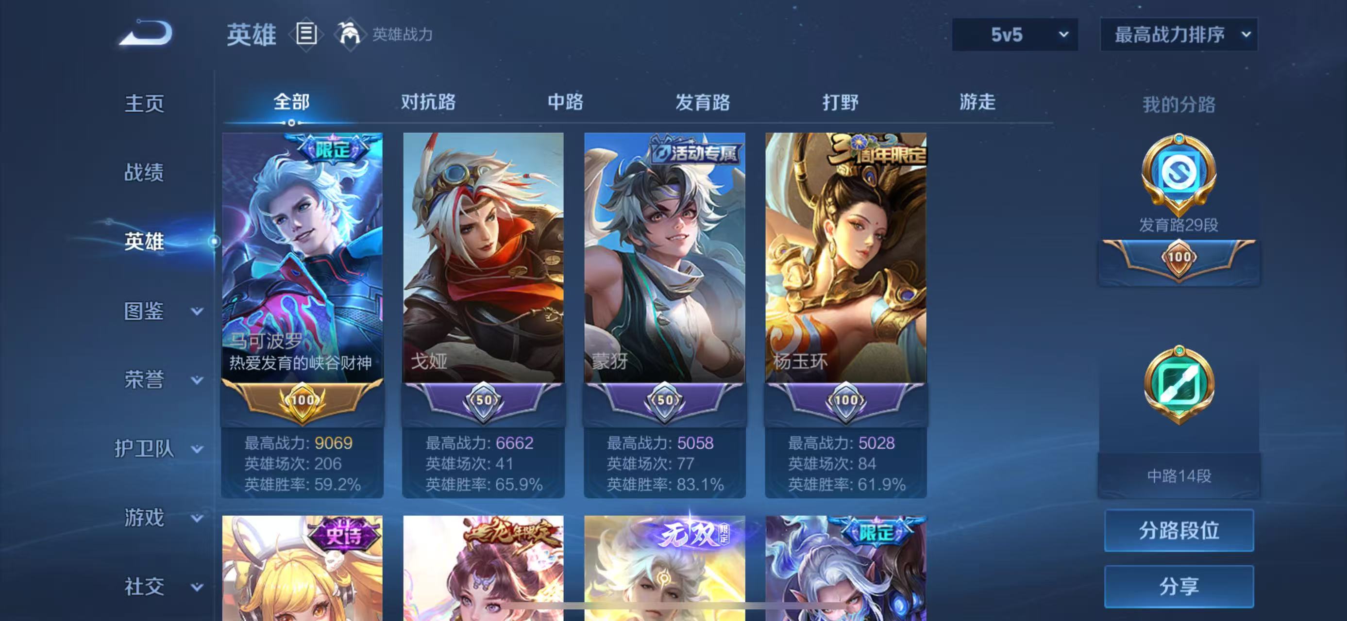 WZCMW3446223王者荣耀账号详情图2