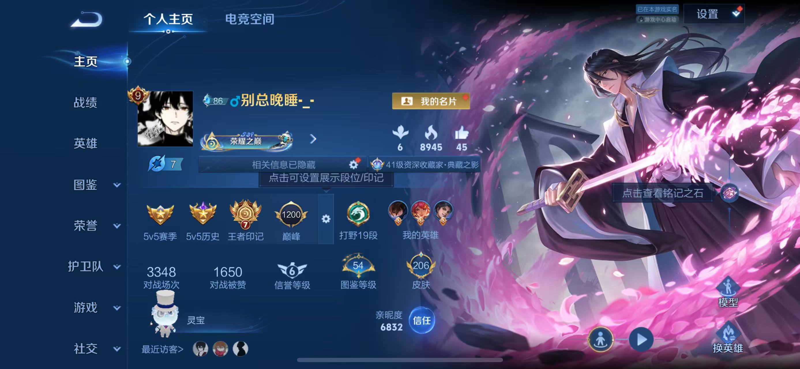 王者荣耀账号苹果QQ123英雄-206皮肤-苹果QQ/非凡王者/206皮肤/123英雄/1典藏/0珍品无双/1无双/2珍