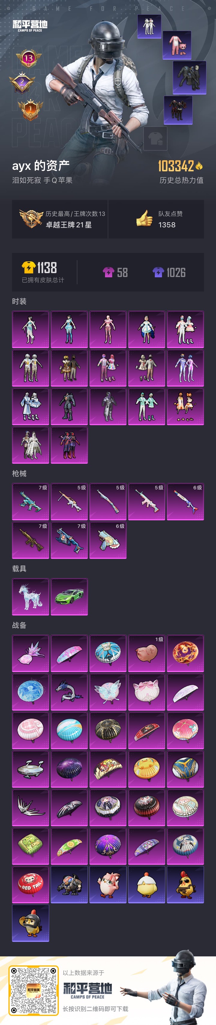 HPCMW3446881和平精英账号详情图10