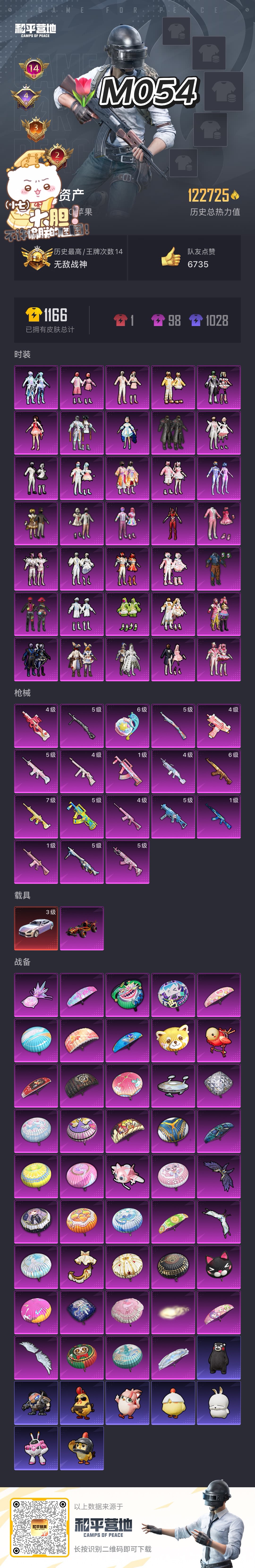 HPCMW3436431和平精英账号详情图2 HPCMW3436431和平精英账号详情图2