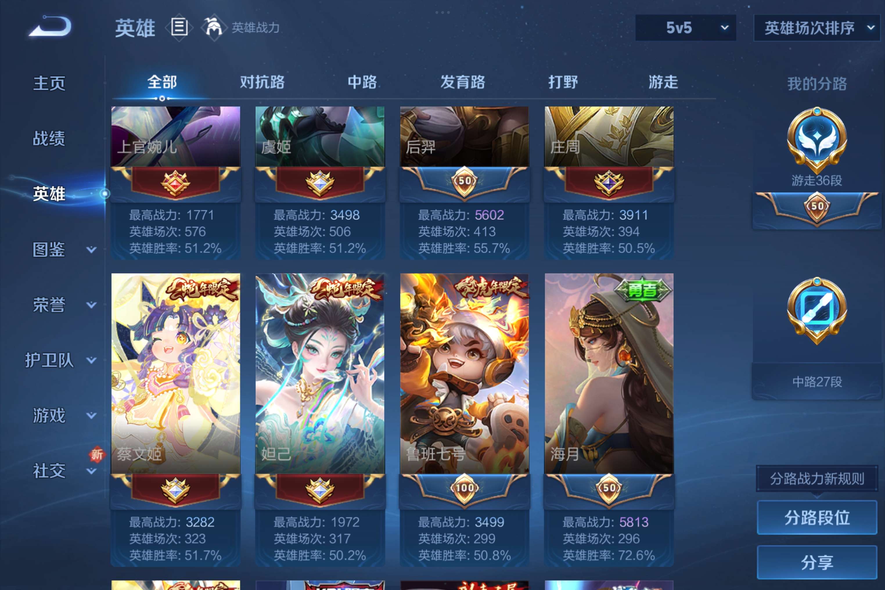 WZCMW3449727王者荣耀账号详情图3