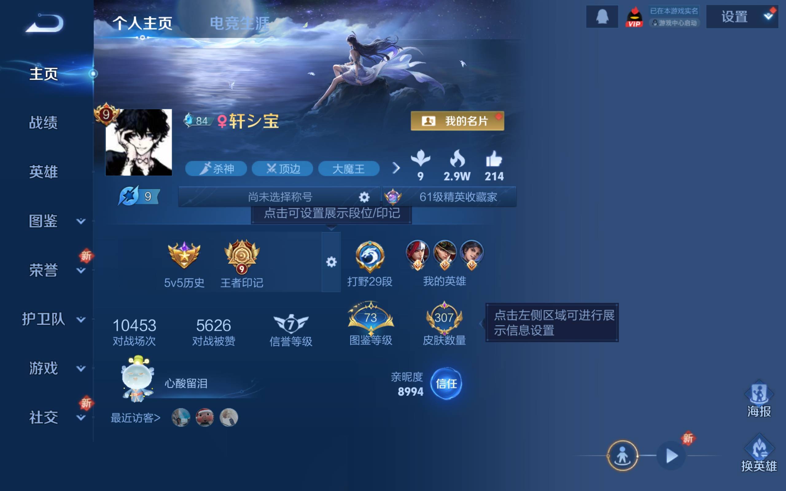 WZCMW3480934王者荣耀账号详情图3