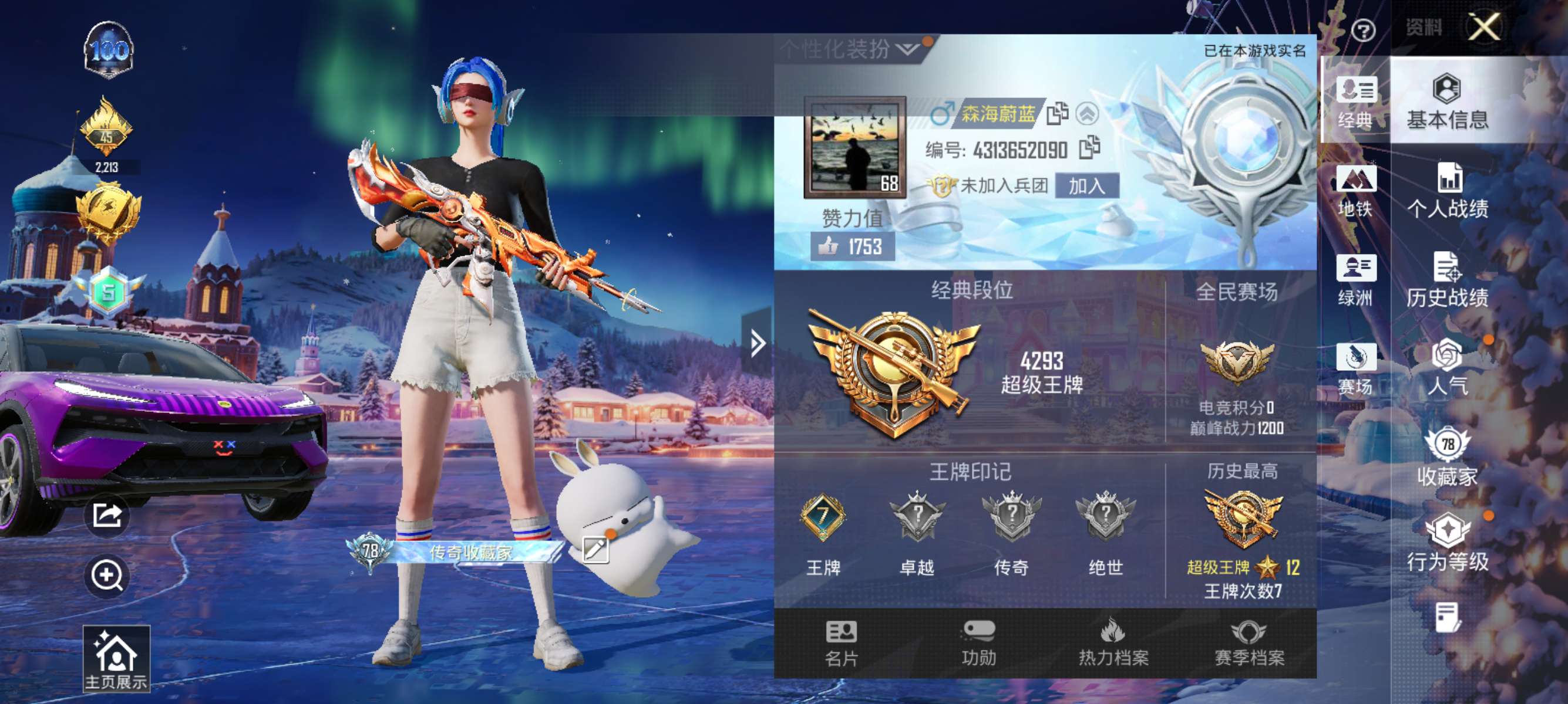 HPCMW3455433和平精英账号详情图2