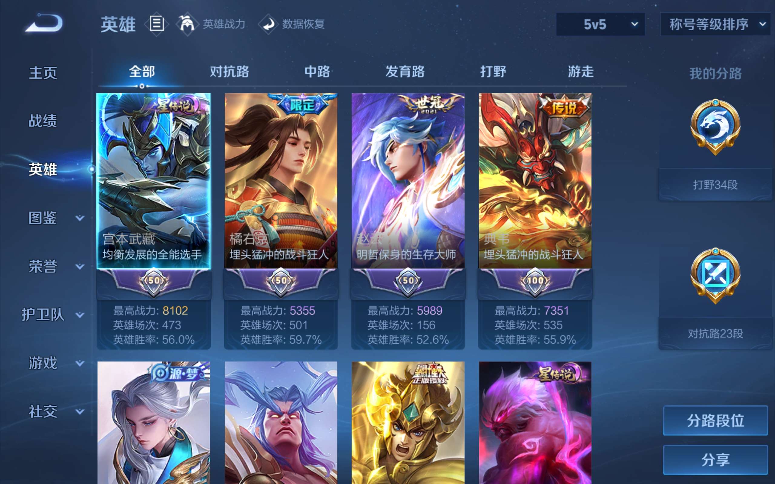 WZCMW3198928王者荣耀账号详情图3