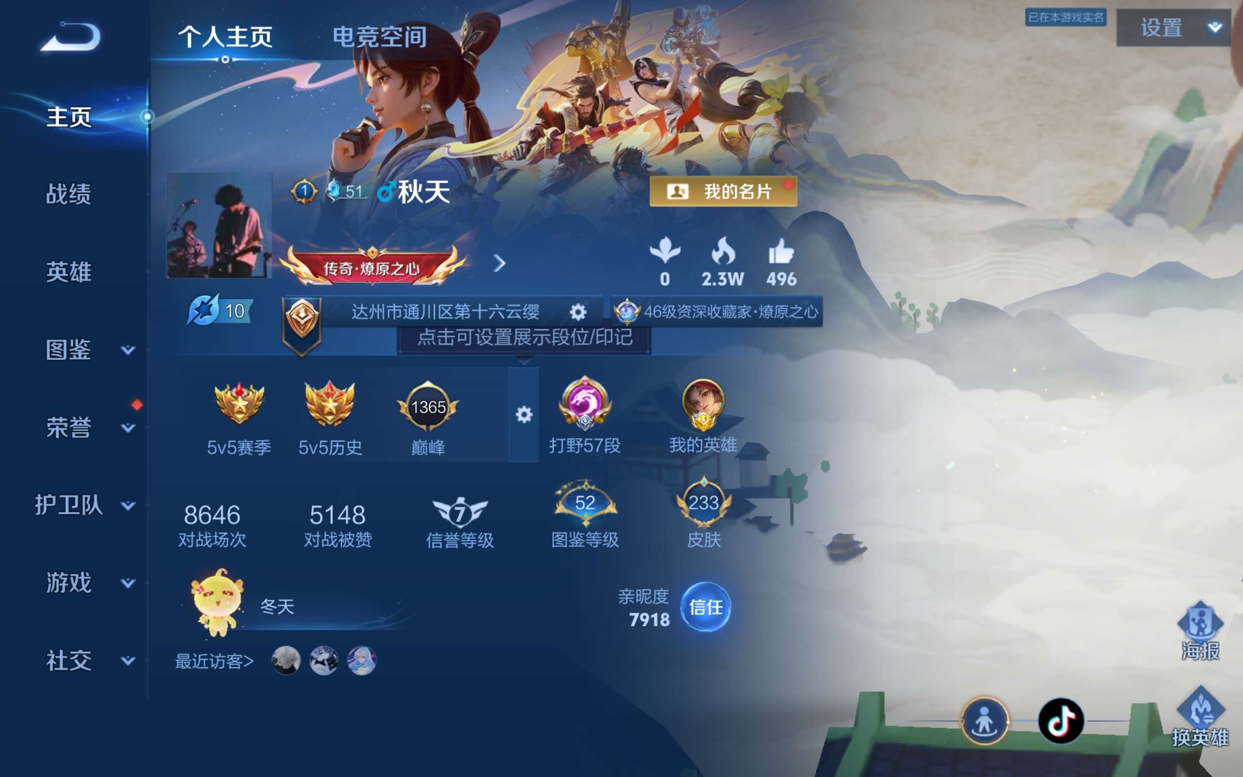 WZCMW3227901王者荣耀账号详情图2