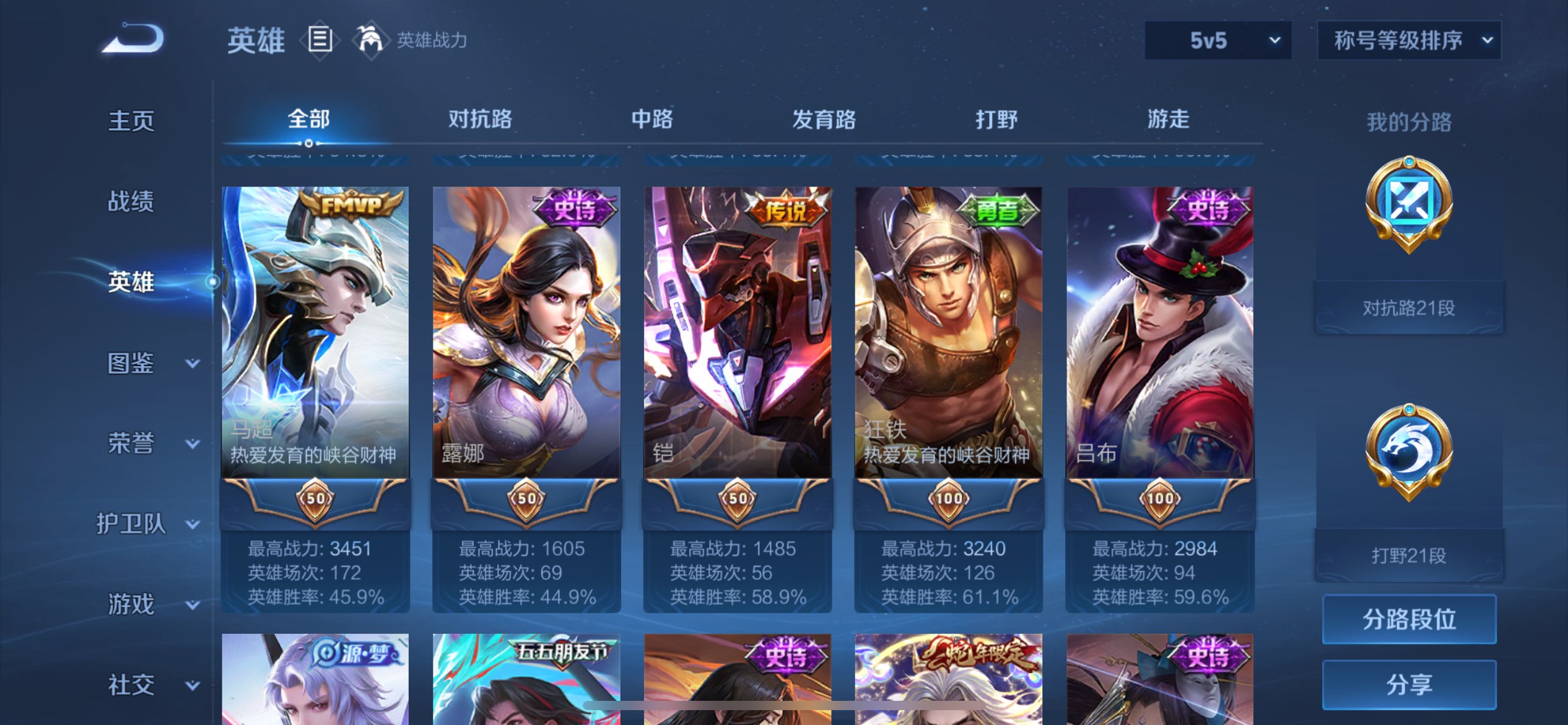 WZCMW3235205王者荣耀账号详情图4