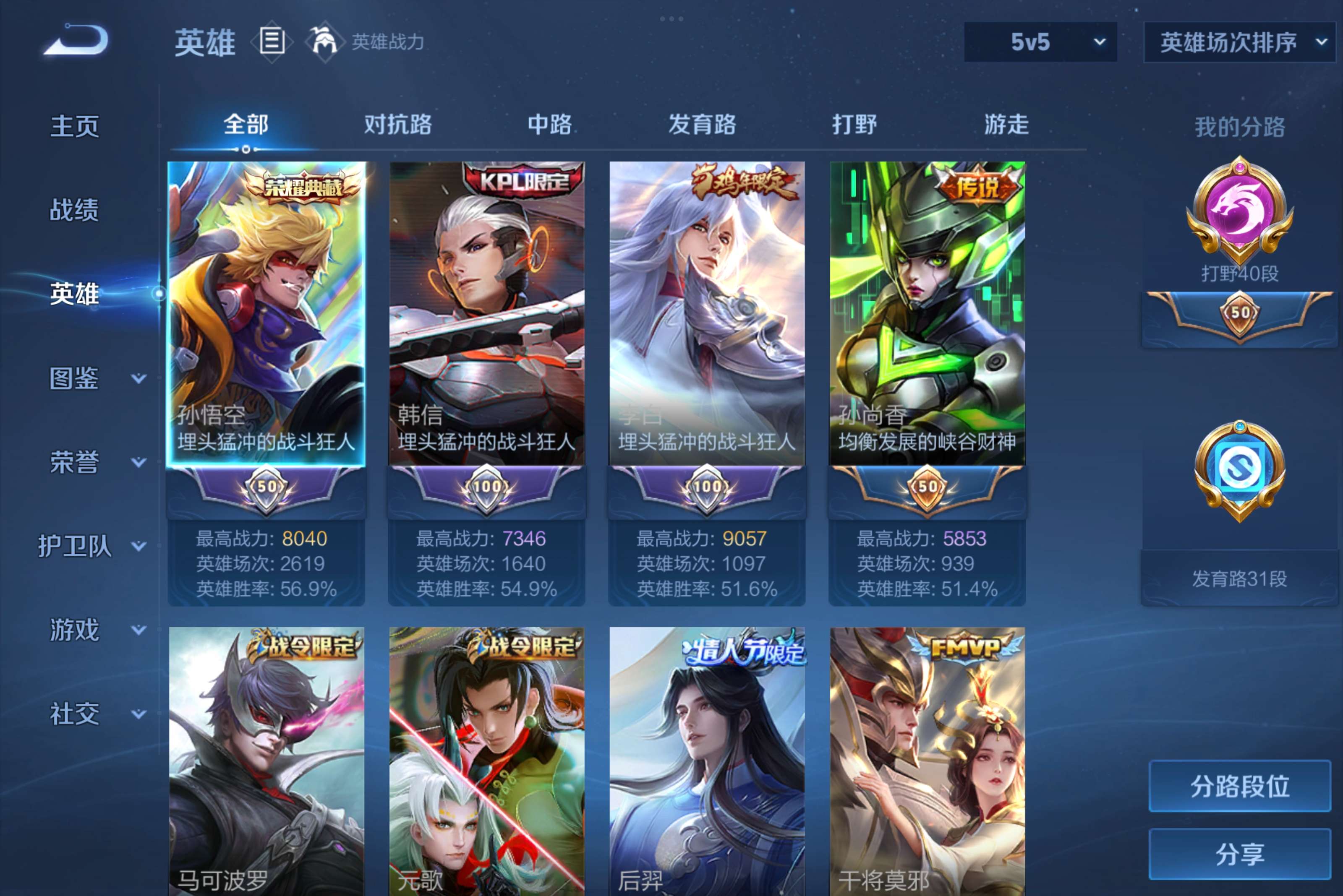 WZCMW3227975王者荣耀账号详情图4