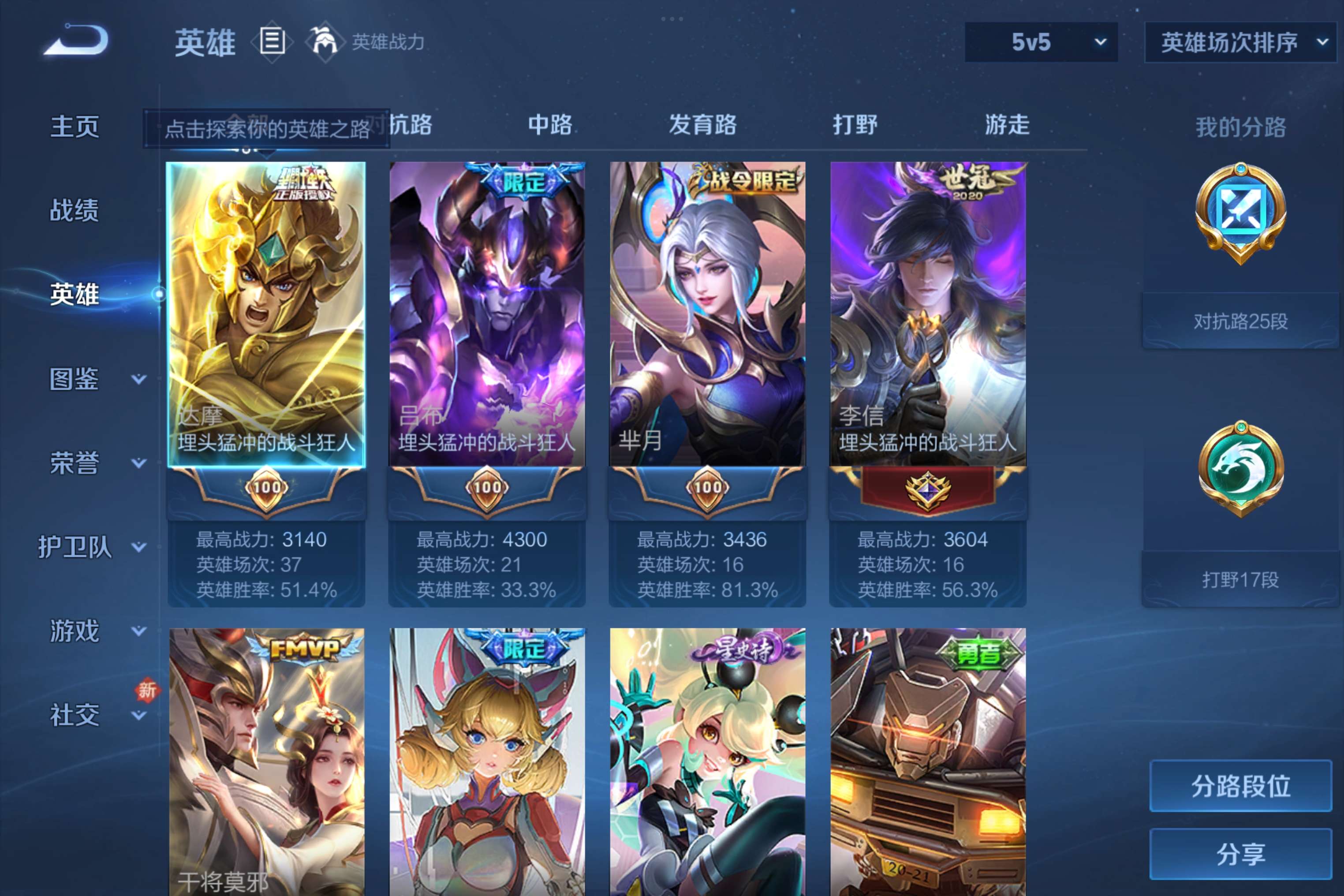 WZCMW3228100王者荣耀账号详情图4