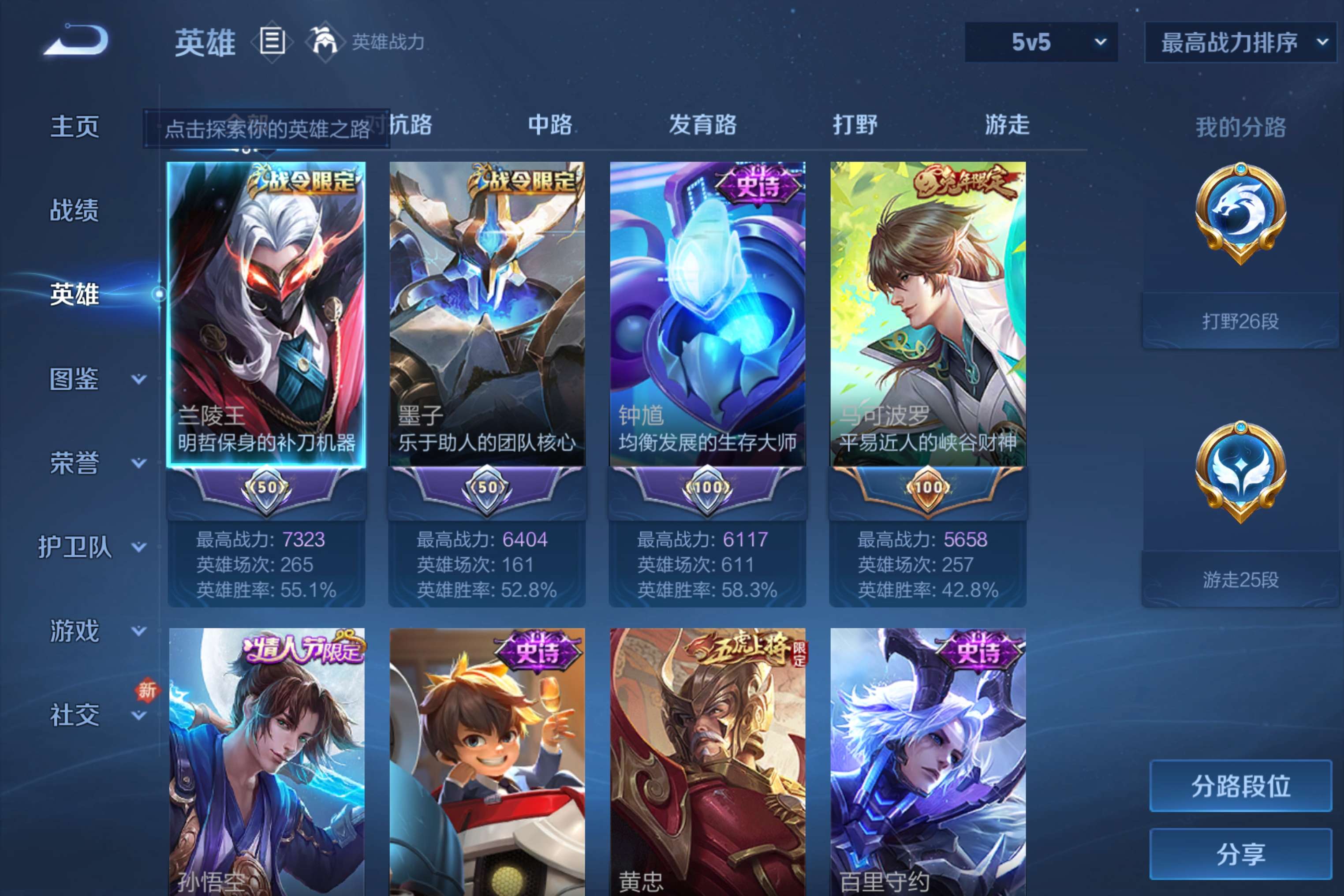WZCMW3228149王者荣耀账号详情图5