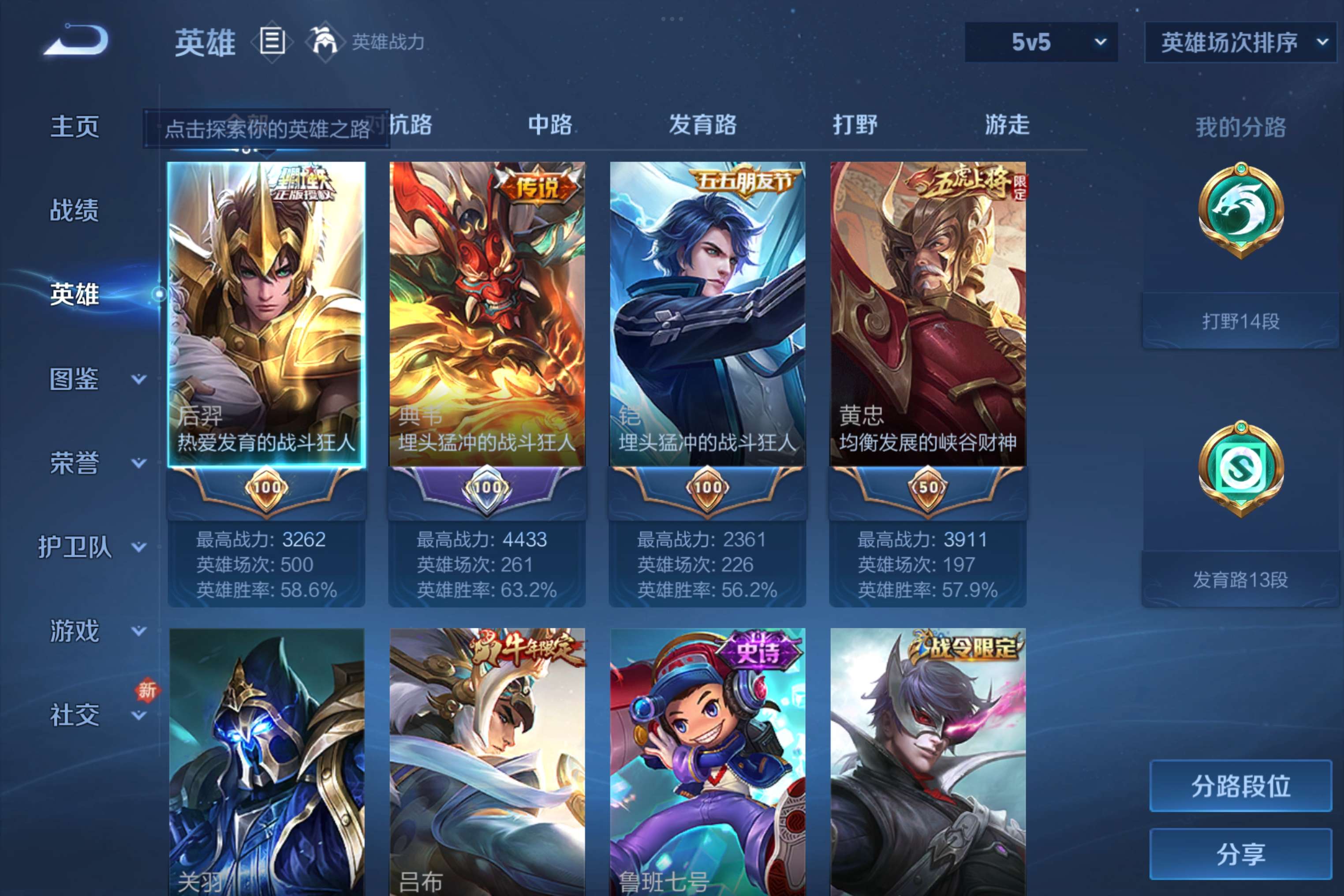 WZCMW3238778王者荣耀账号详情图2