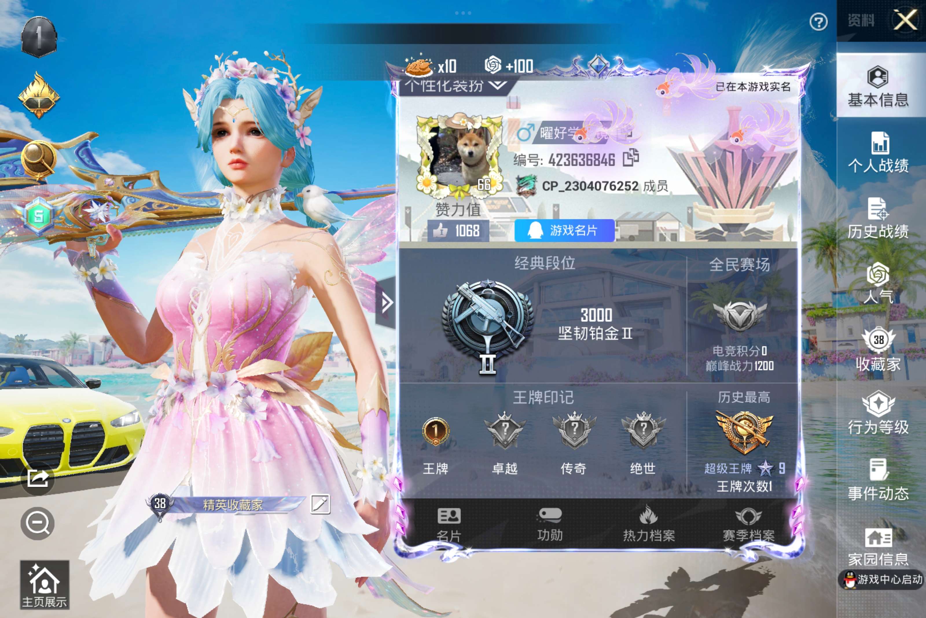 HPCMW3303667和平精英账号详情图2 HPCMW3303667和平精英账号详情图2