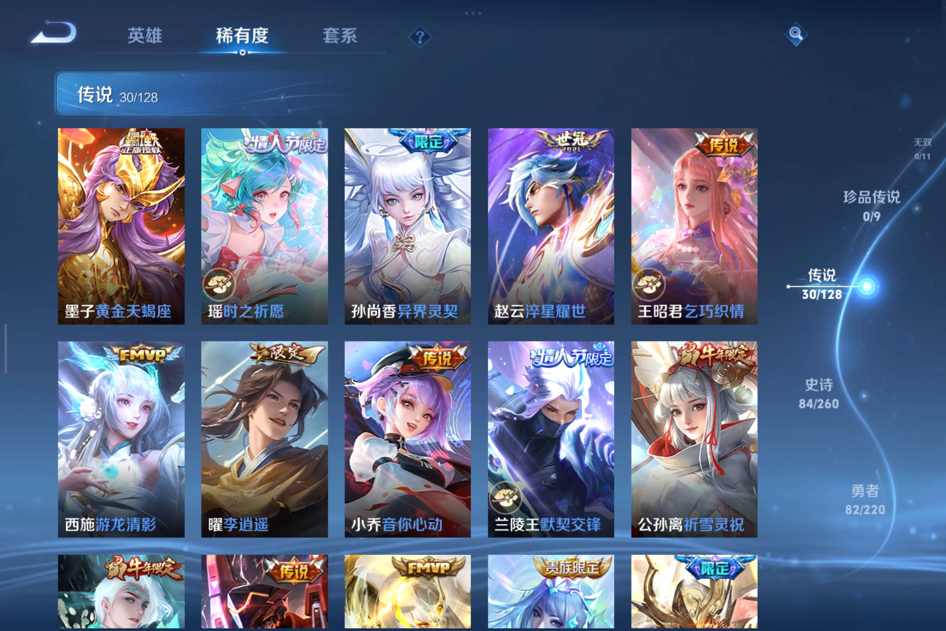 WZCMW3305071王者荣耀账号详情图2