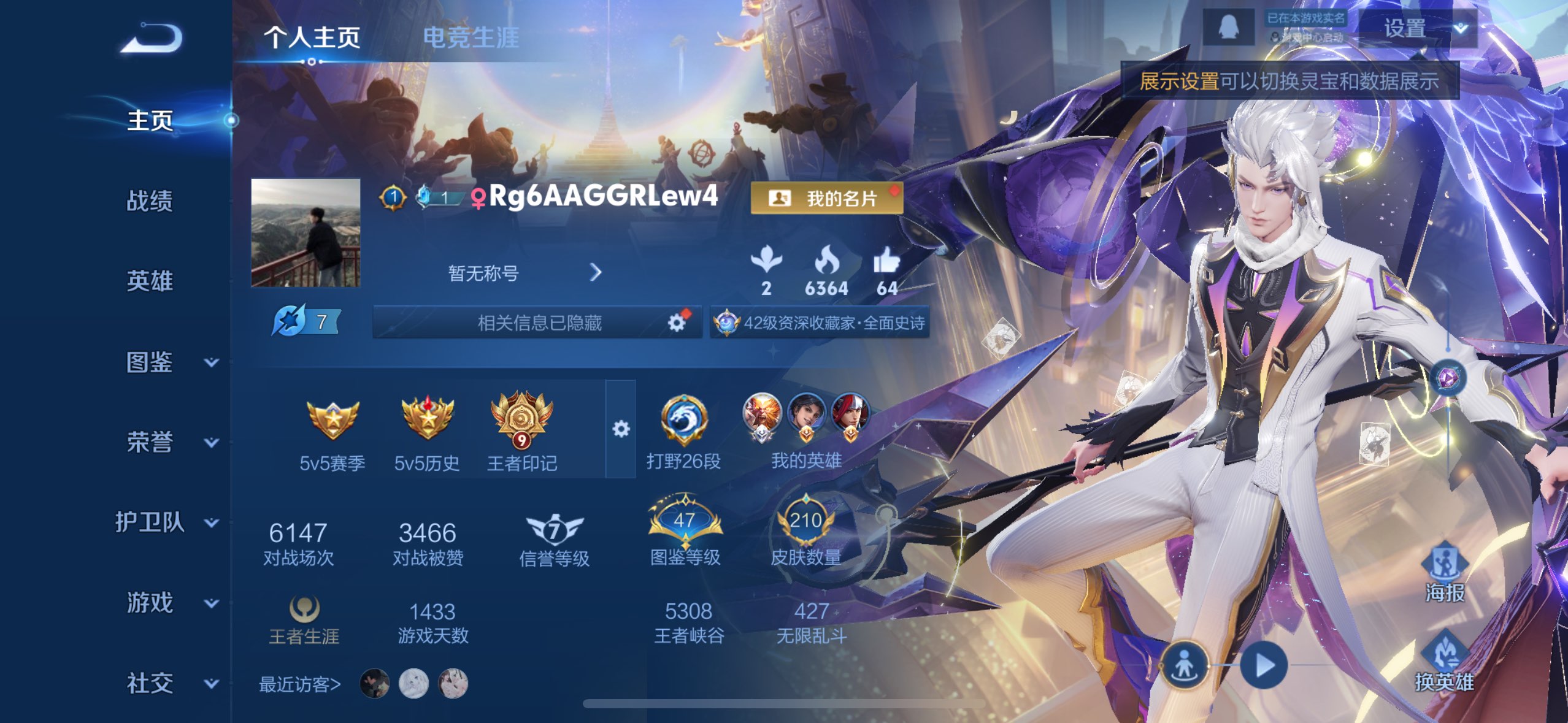 WZCMW4293919王者荣耀账号详情图1