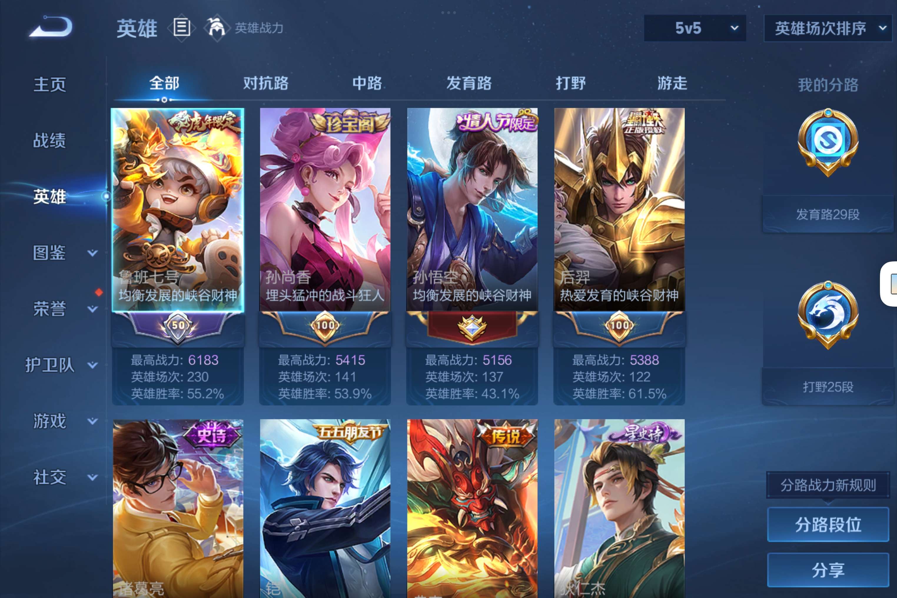 WZCMW3305072王者荣耀账号详情图2