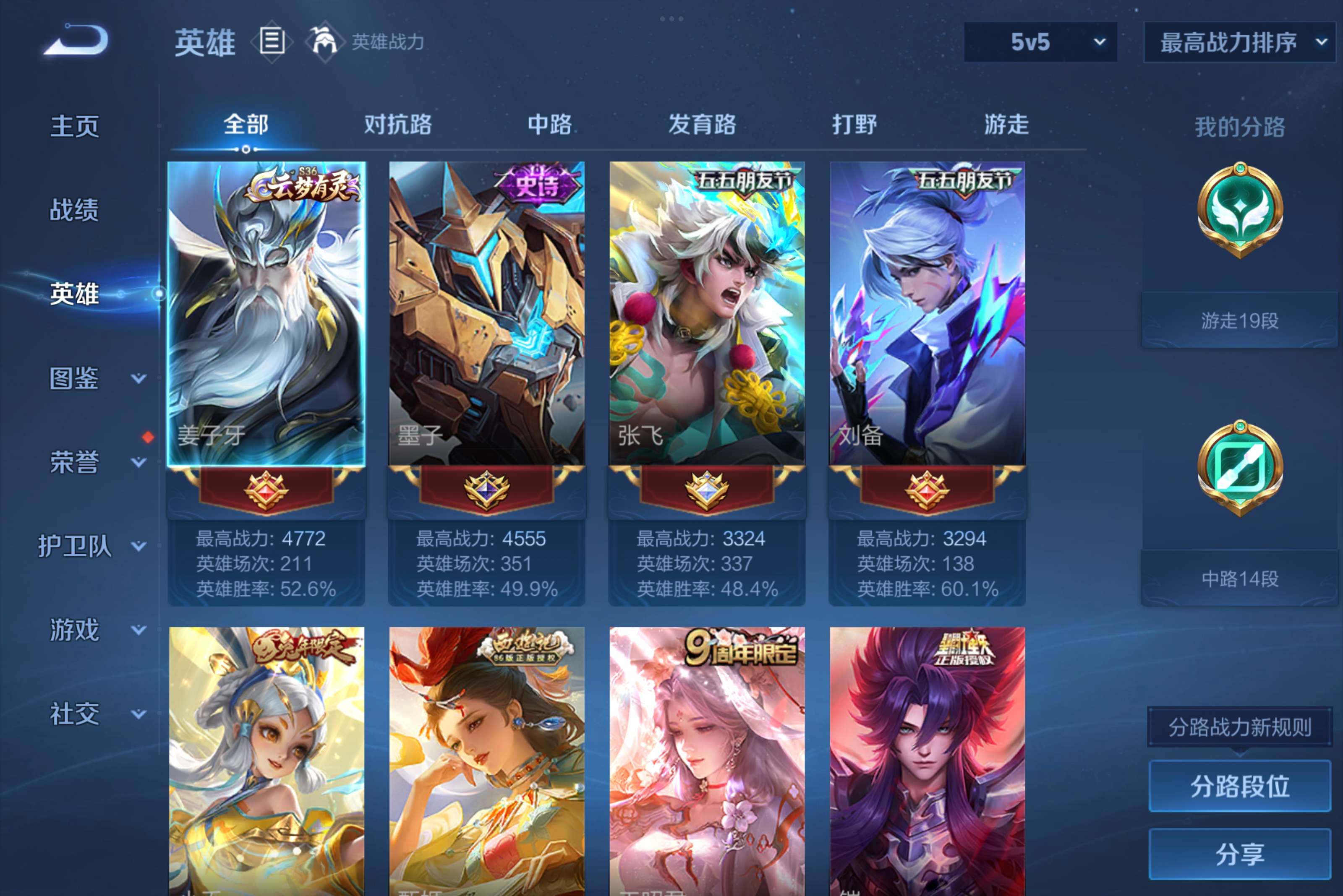 WZCMW3294194王者荣耀账号详情图2