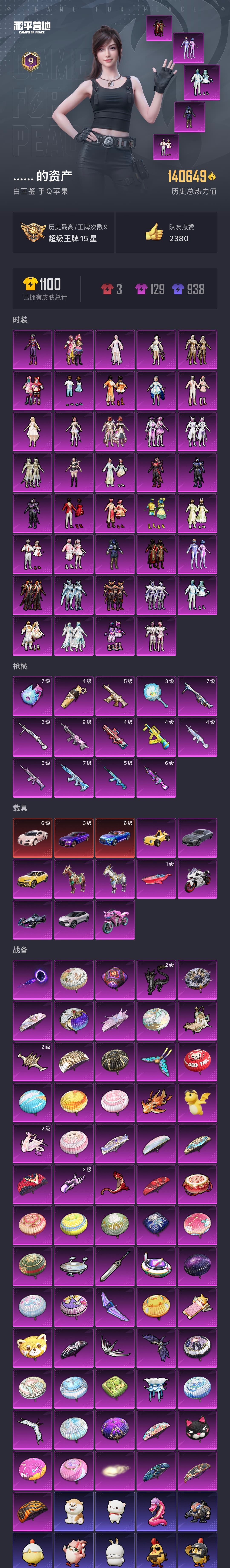 HPCMW421222和平精英账号详情图3