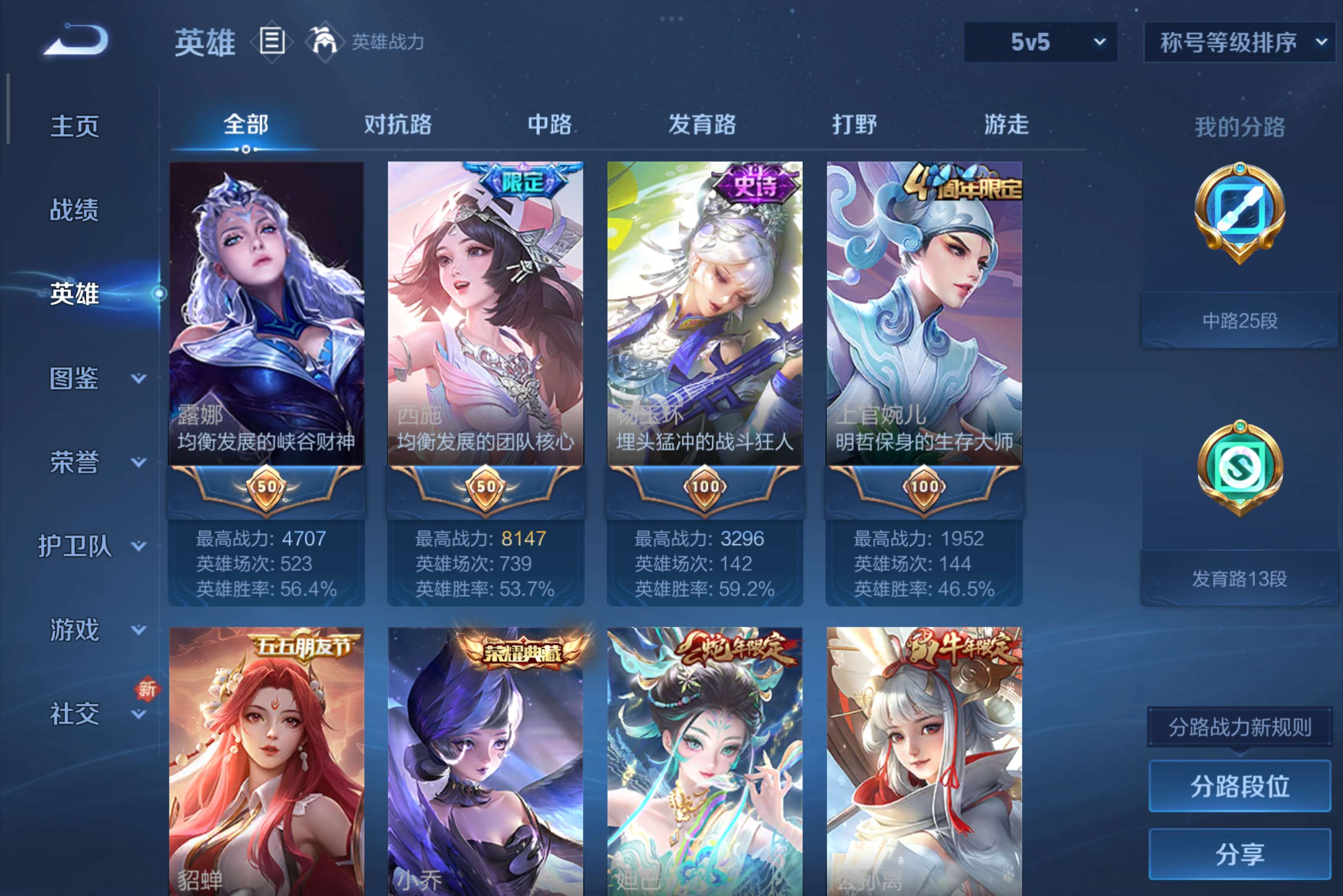 WZCMW412117王者荣耀账号详情图9