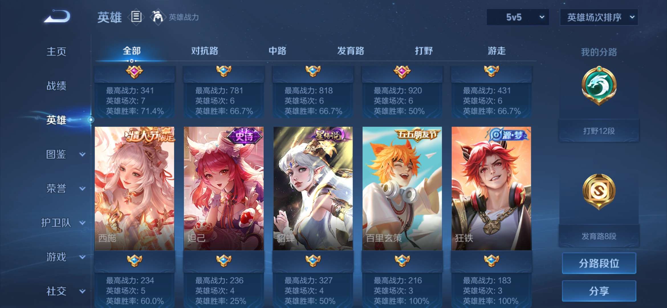 WZCMW413301王者荣耀账号详情图10 WZCMW413301王者荣耀账号详情图10