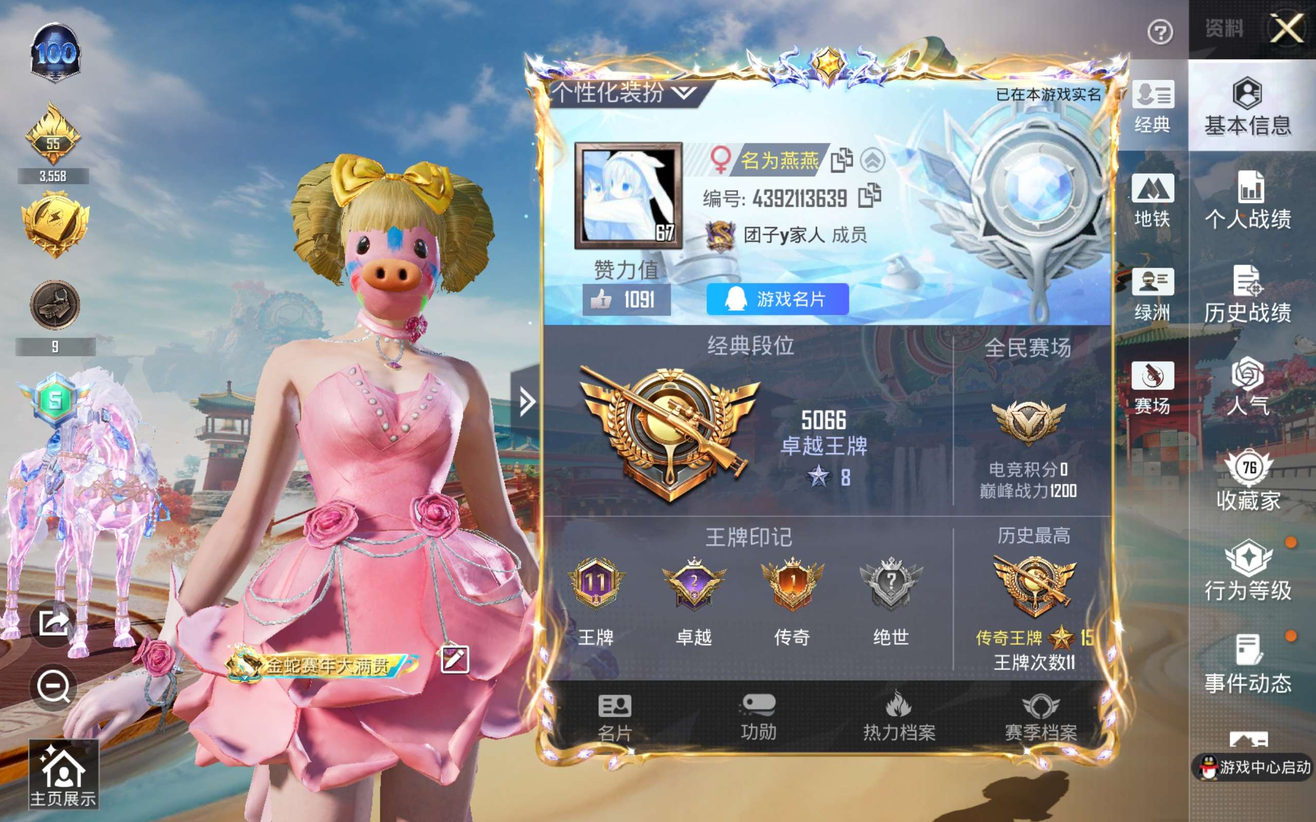 HPCMW451797和平精英账号详情图2