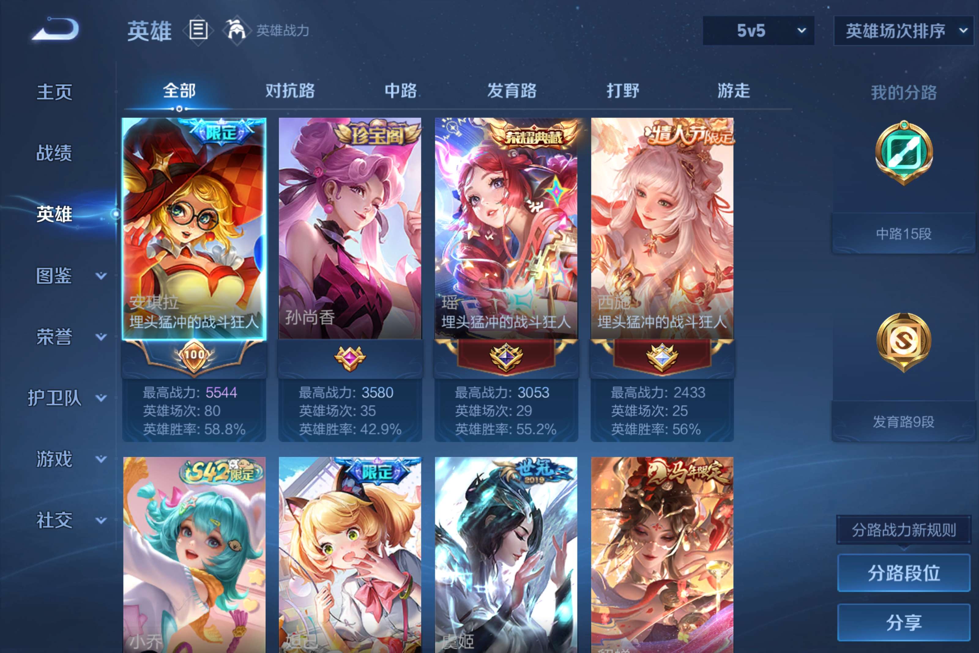 WZCMW4221460王者荣耀账号详情图4