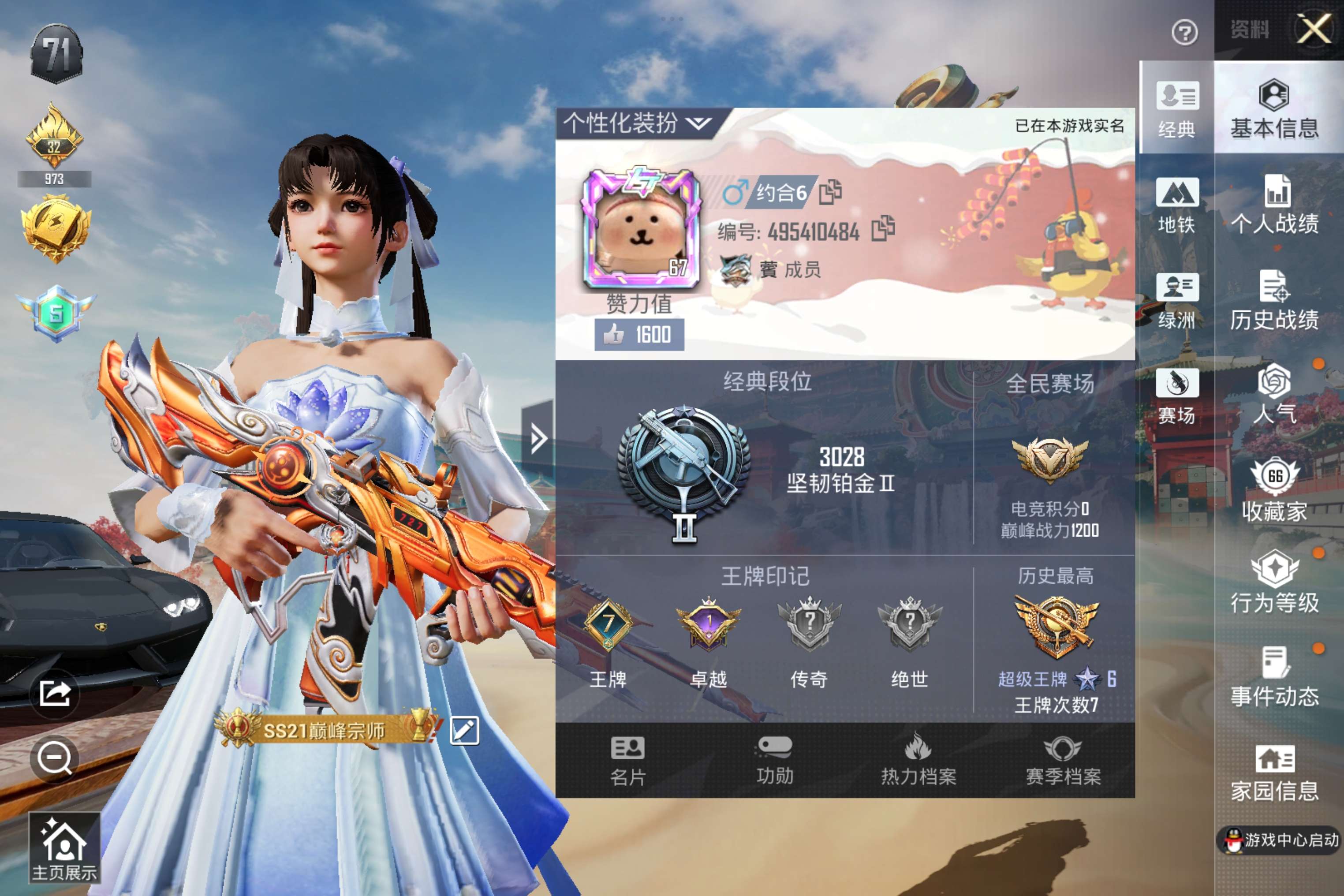 HPCMW4116199和平精英账号详情图2