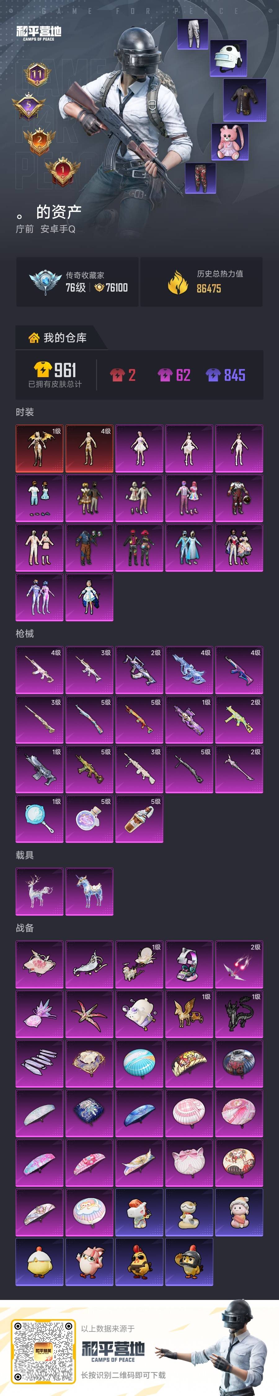 HPCMW4171868和平精英账号详情图4 HPCMW4171868和平精英账号详情图4