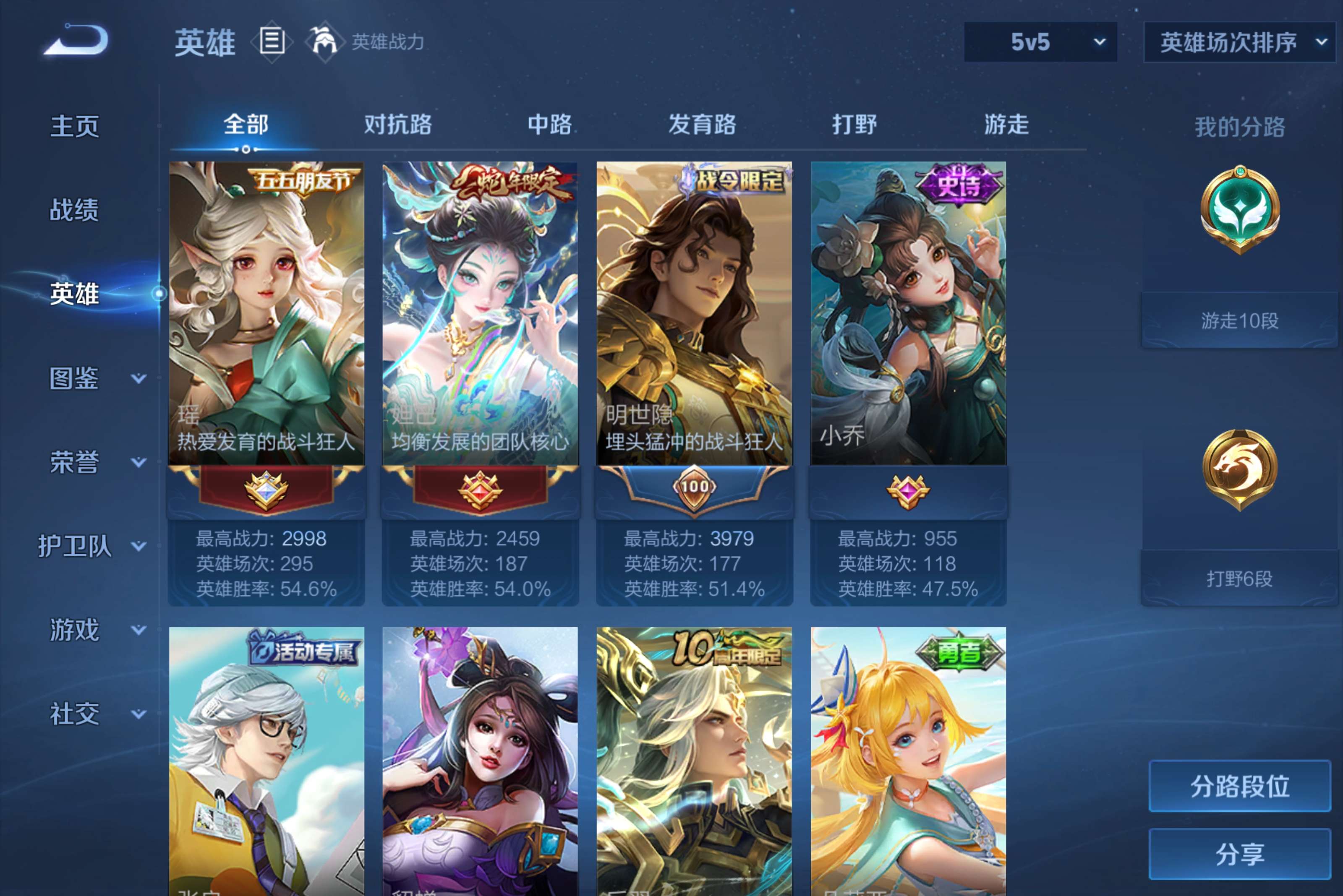 WZCMW4311228王者荣耀账号详情图5