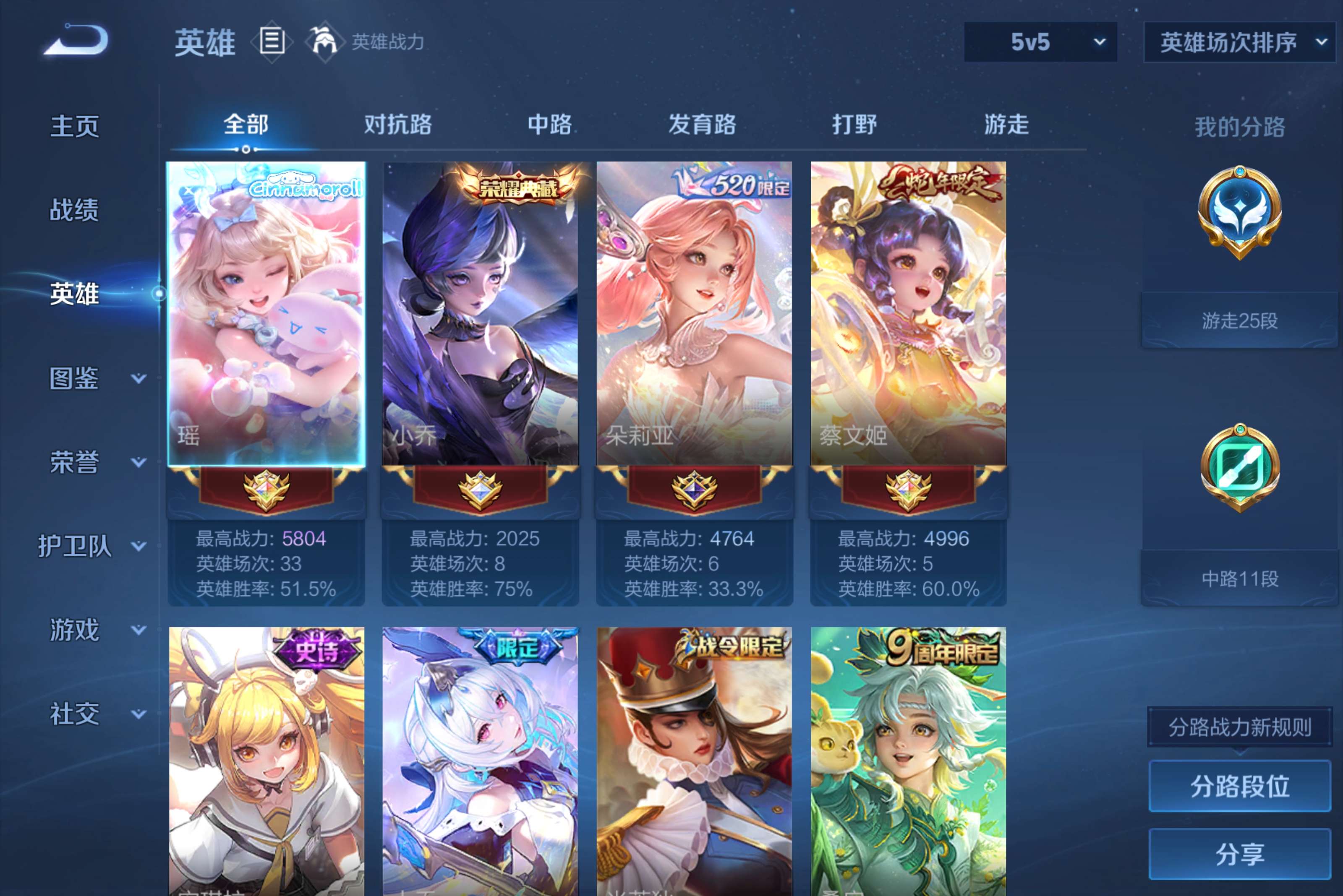 WZLX4331967王者荣耀账号详情图19