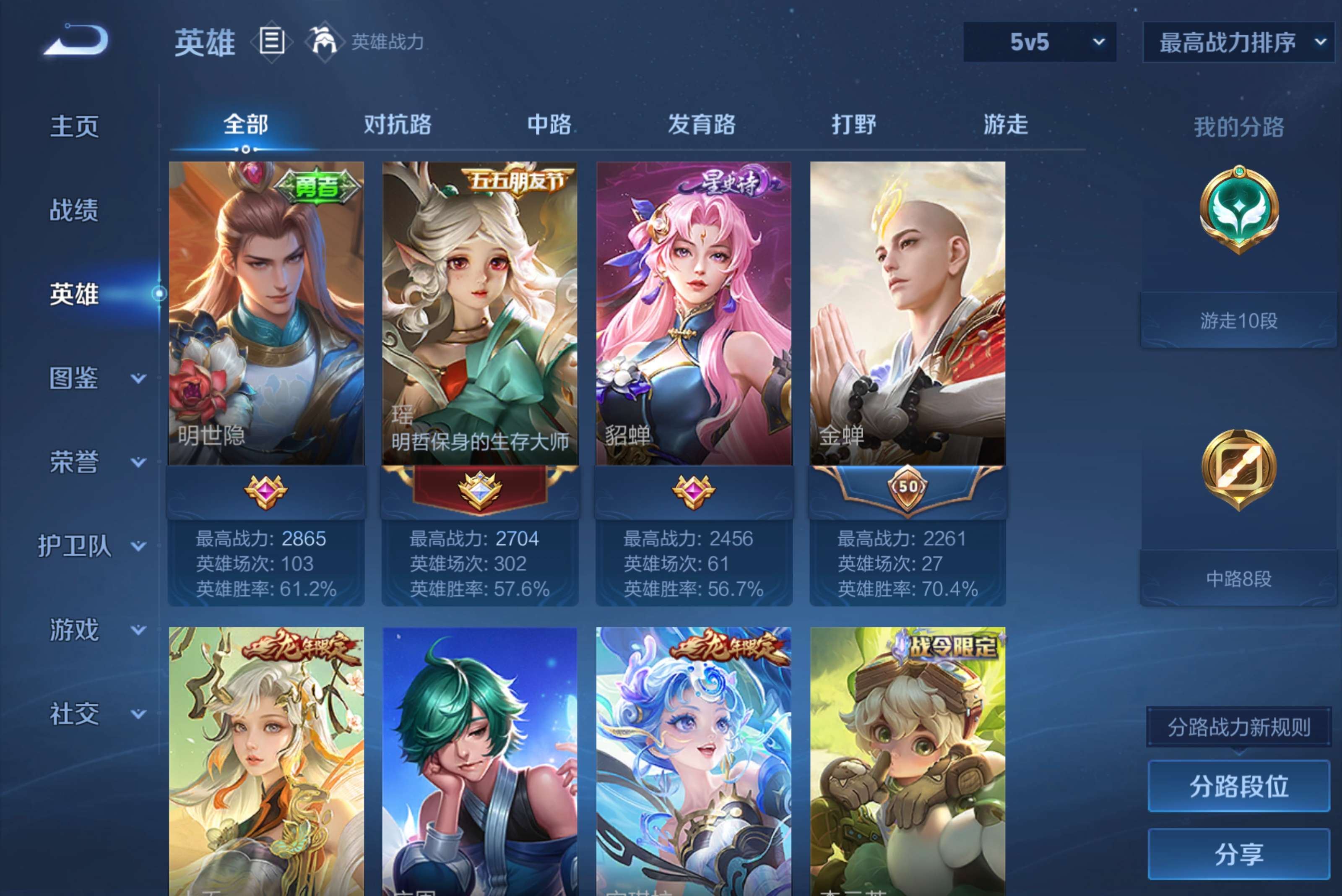WZCMW4337902王者荣耀账号详情图4
