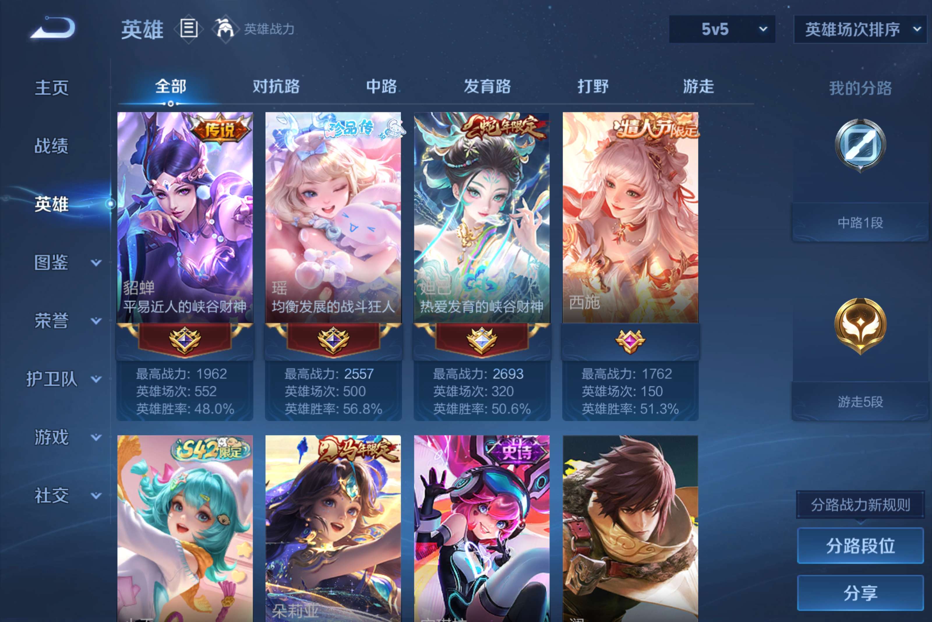 WZLX4293065王者荣耀账号详情图5