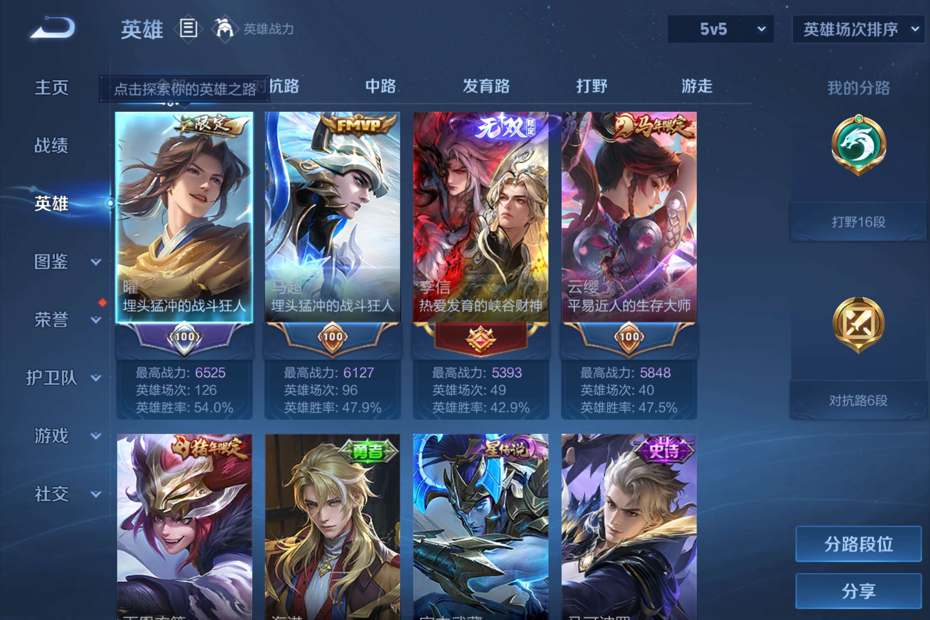 WZLX4346694王者荣耀账号详情图3