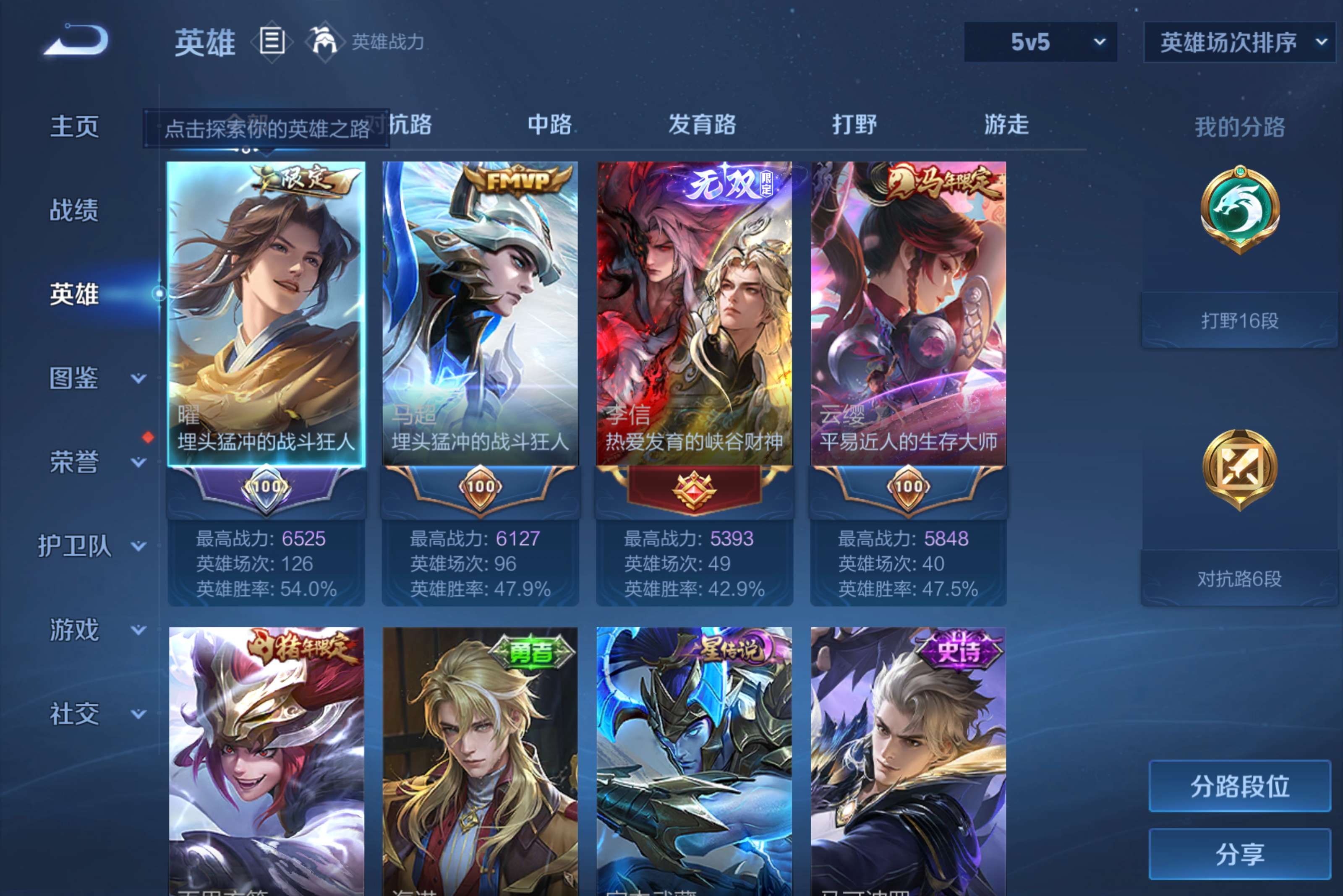 WZLX4346694王者荣耀账号详情图6