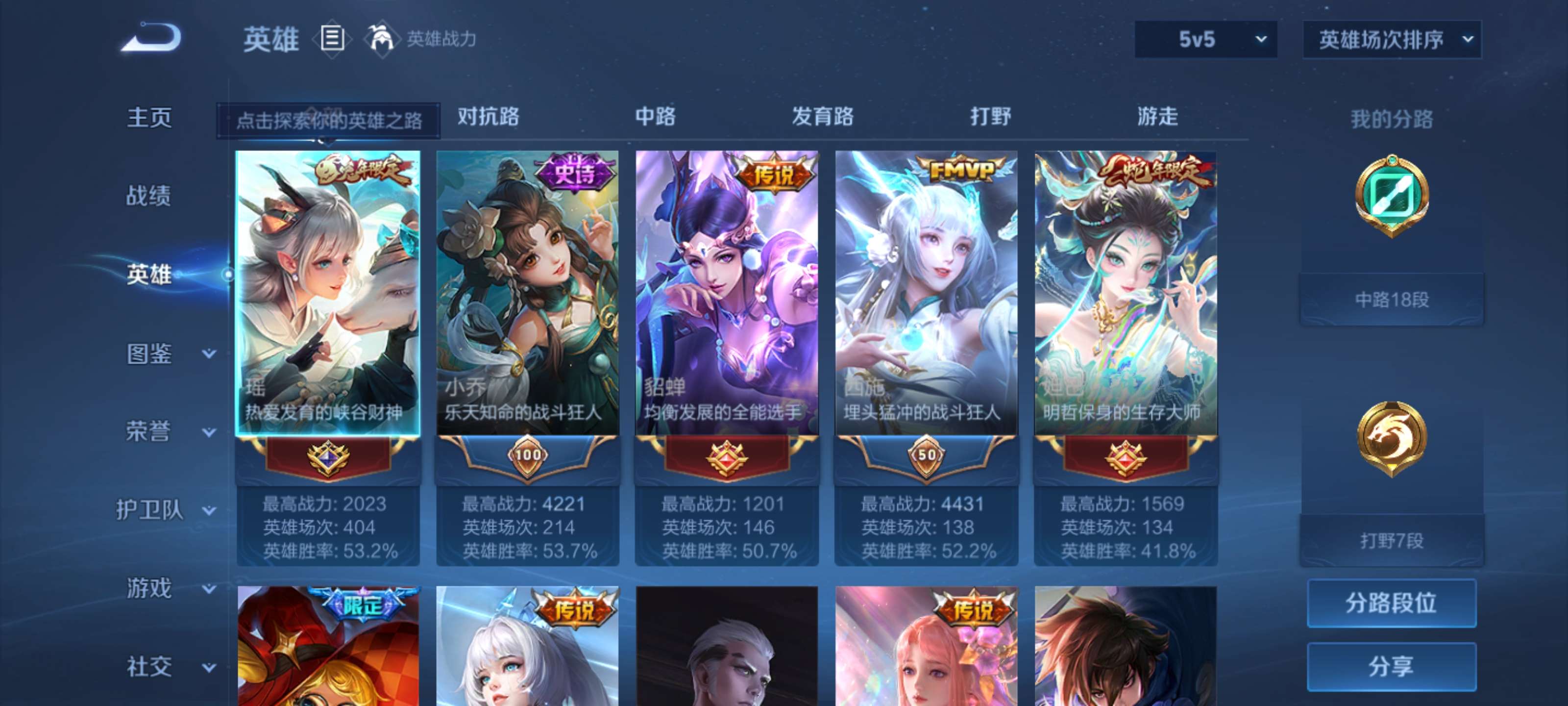 WZCMW4449315王者荣耀账号详情图1