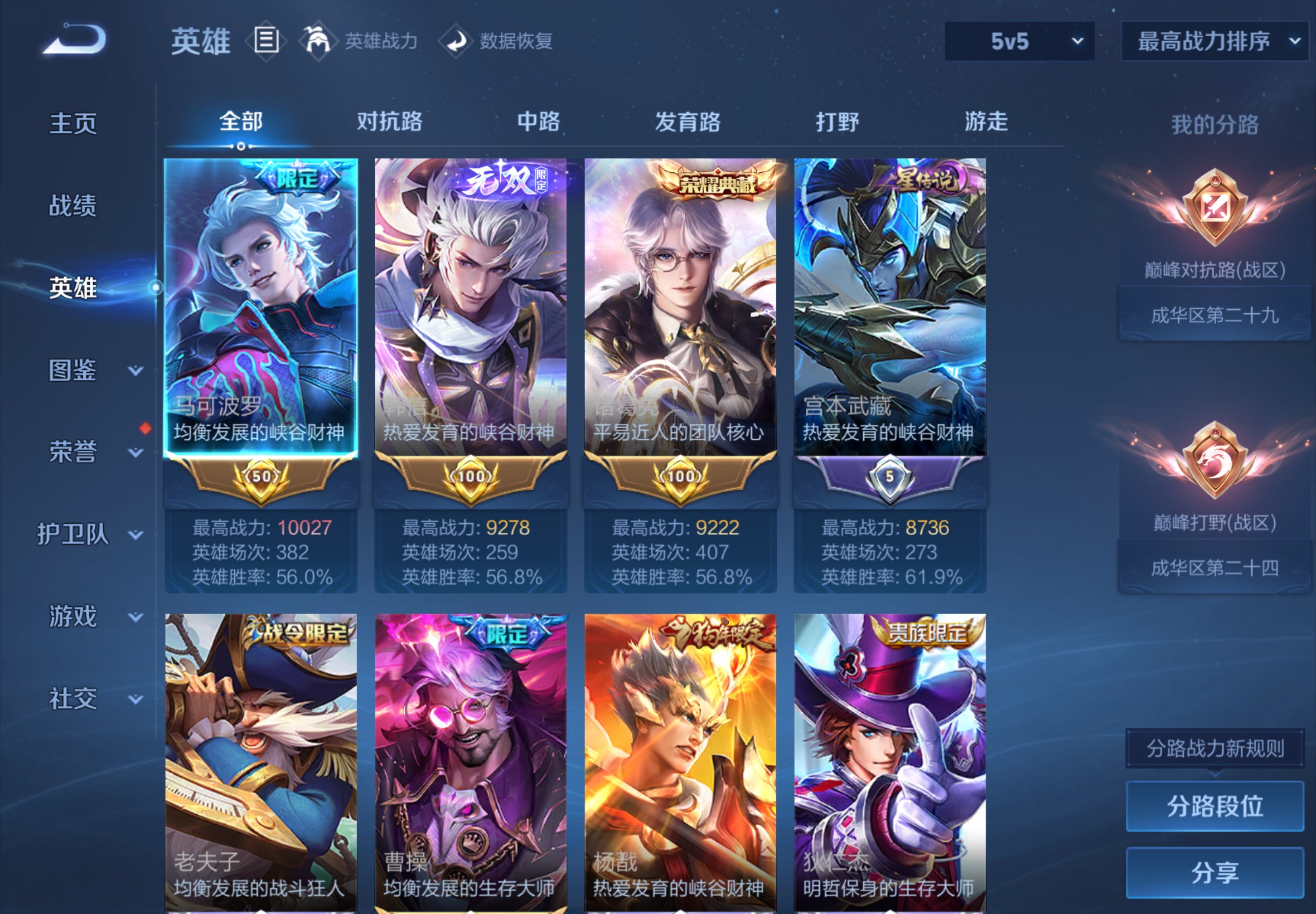 WZCMW4554902王者荣耀账号详情图3 WZCMW4554902王者荣耀账号详情图3