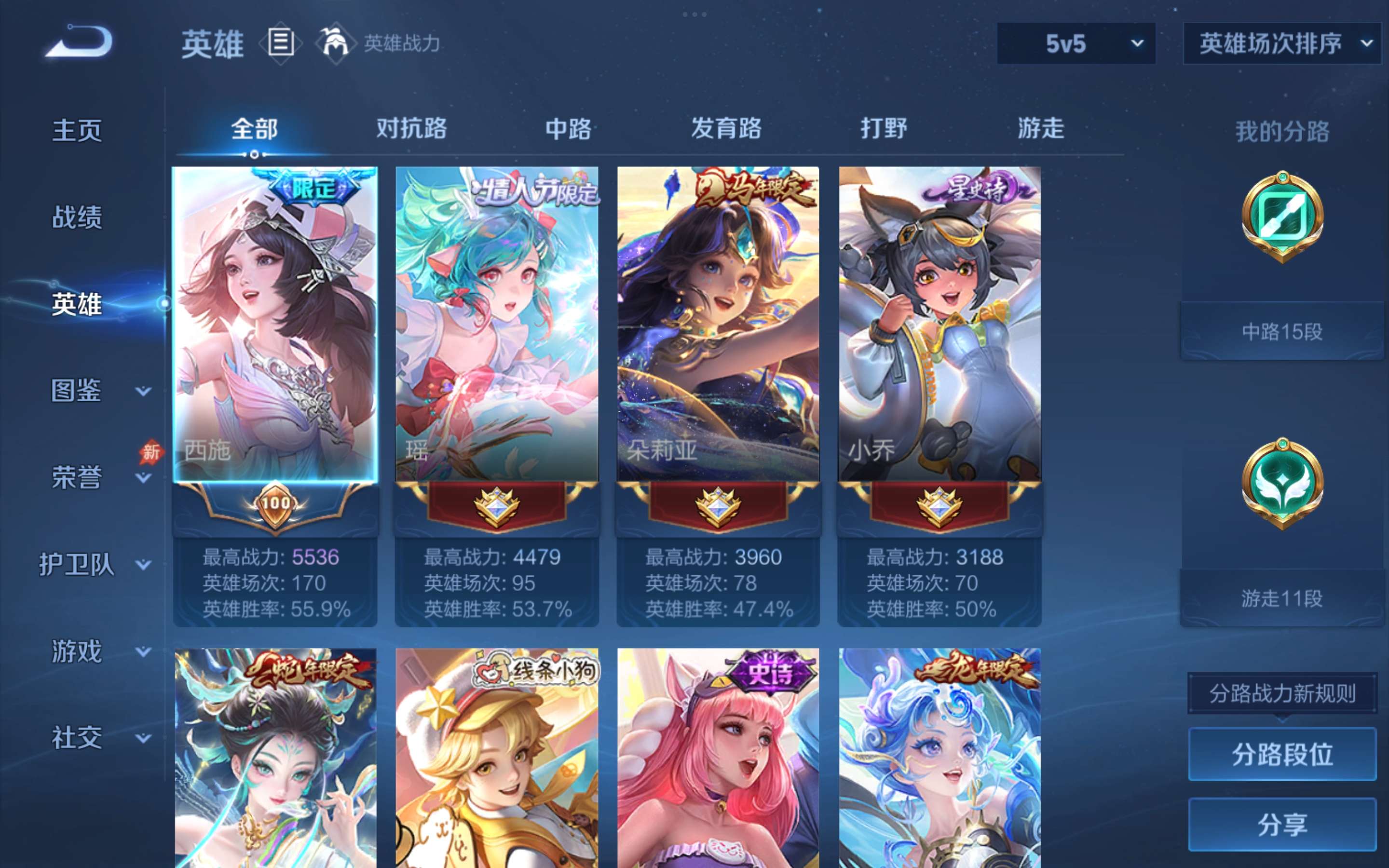 WZCMW4563931王者荣耀账号详情图1 WZCMW4563931王者荣耀账号详情图1
