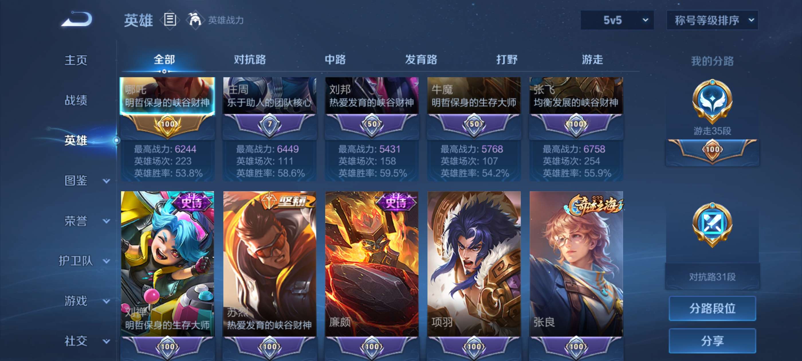 WZCMW4595680王者荣耀账号详情图1 WZCMW4595680王者荣耀账号详情图1