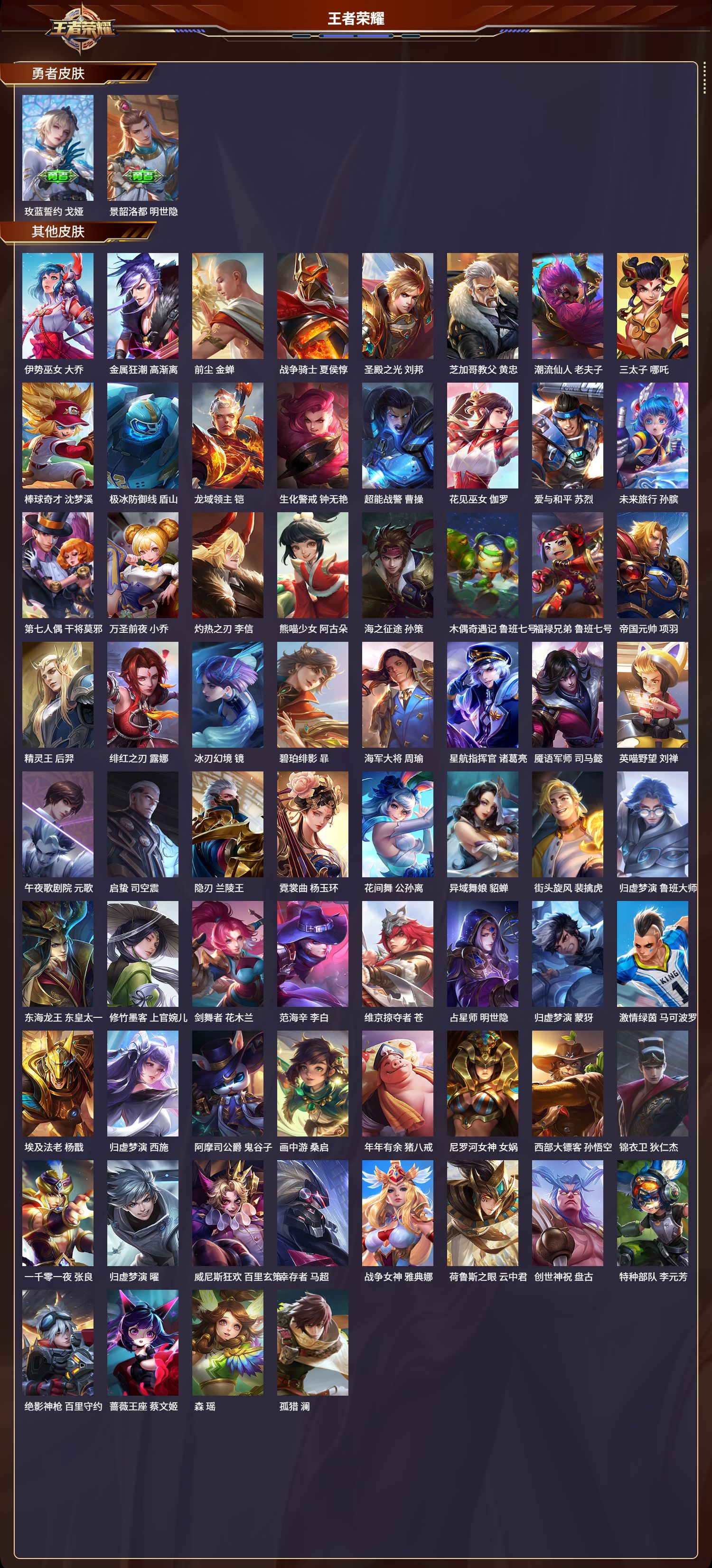 WZLX4220715王者荣耀账号详情图7 WZLX4220715王者荣耀账号详情图7