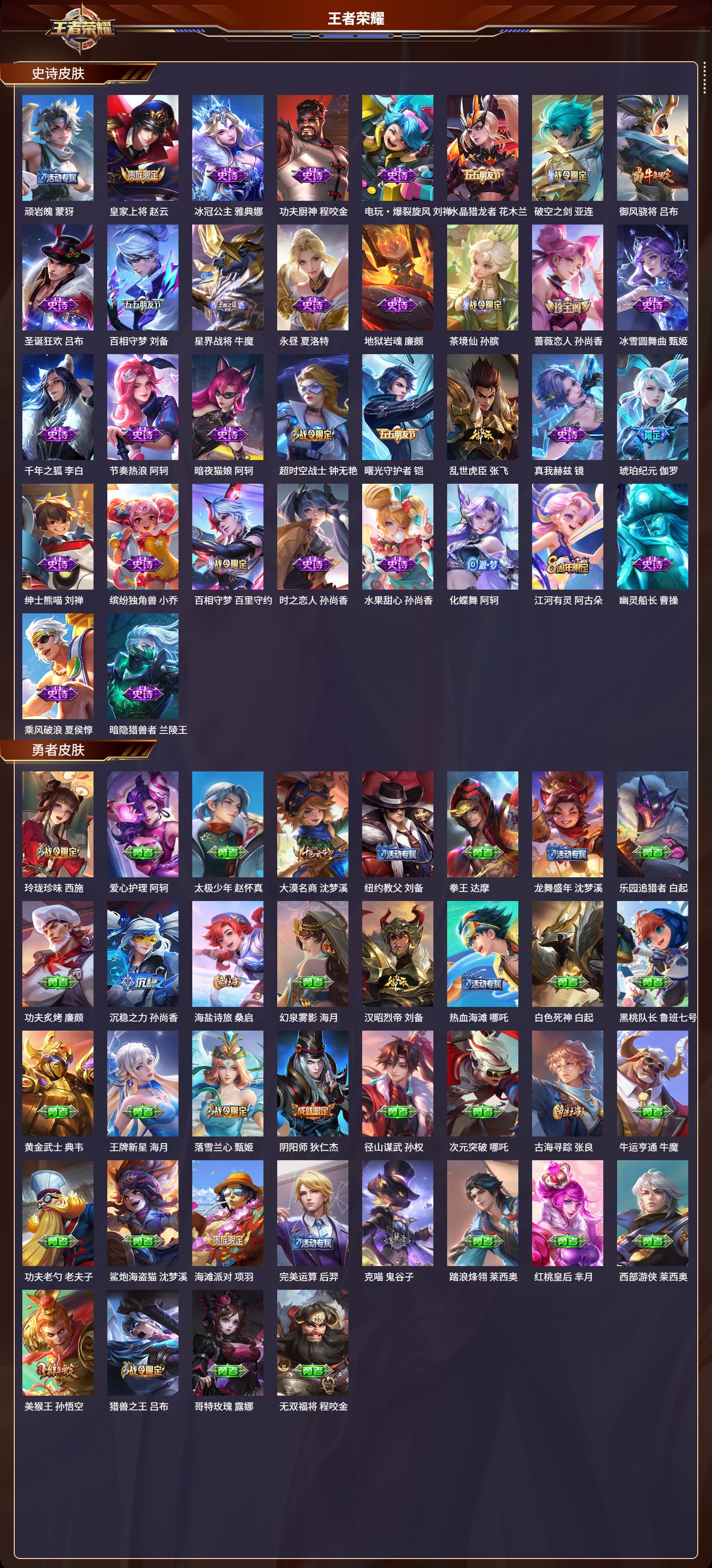 WZMK3359686王者荣耀账号详情图3 WZMK3359686王者荣耀账号详情图3