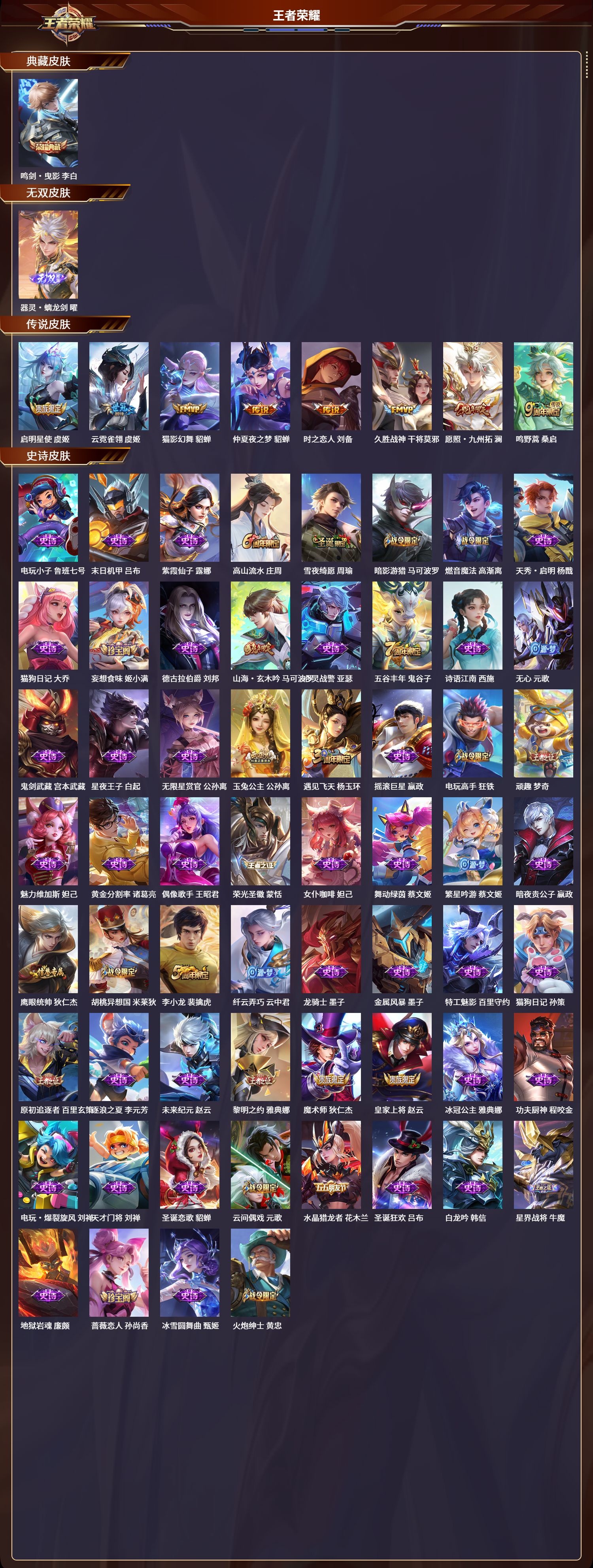 WZQM3371302王者荣耀账号详情图2