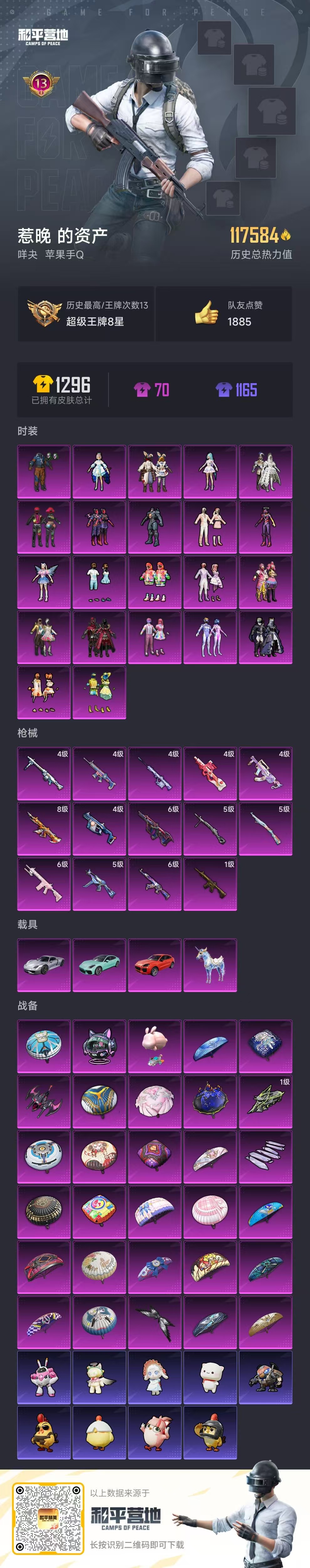 HPSJ3356750和平精英账号详情图3 HPSJ3356750和平精英账号详情图3