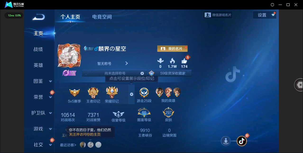 WZQM3371302王者荣耀账号详情图7